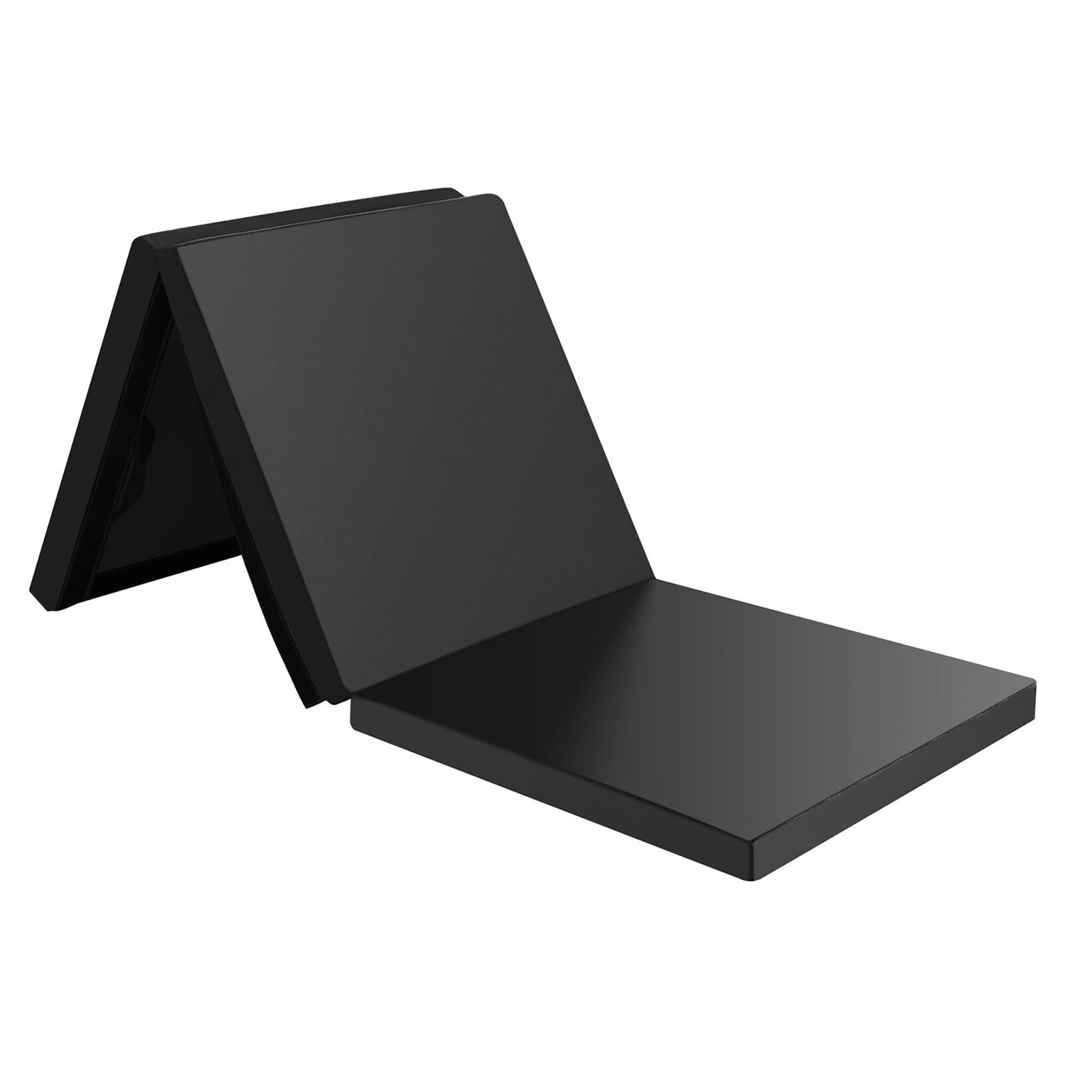 Gymax Tri-Fold Folding Exercise Mat 6 ft x 2 ft Portable Gymnastics Tumbling Mat Yoga