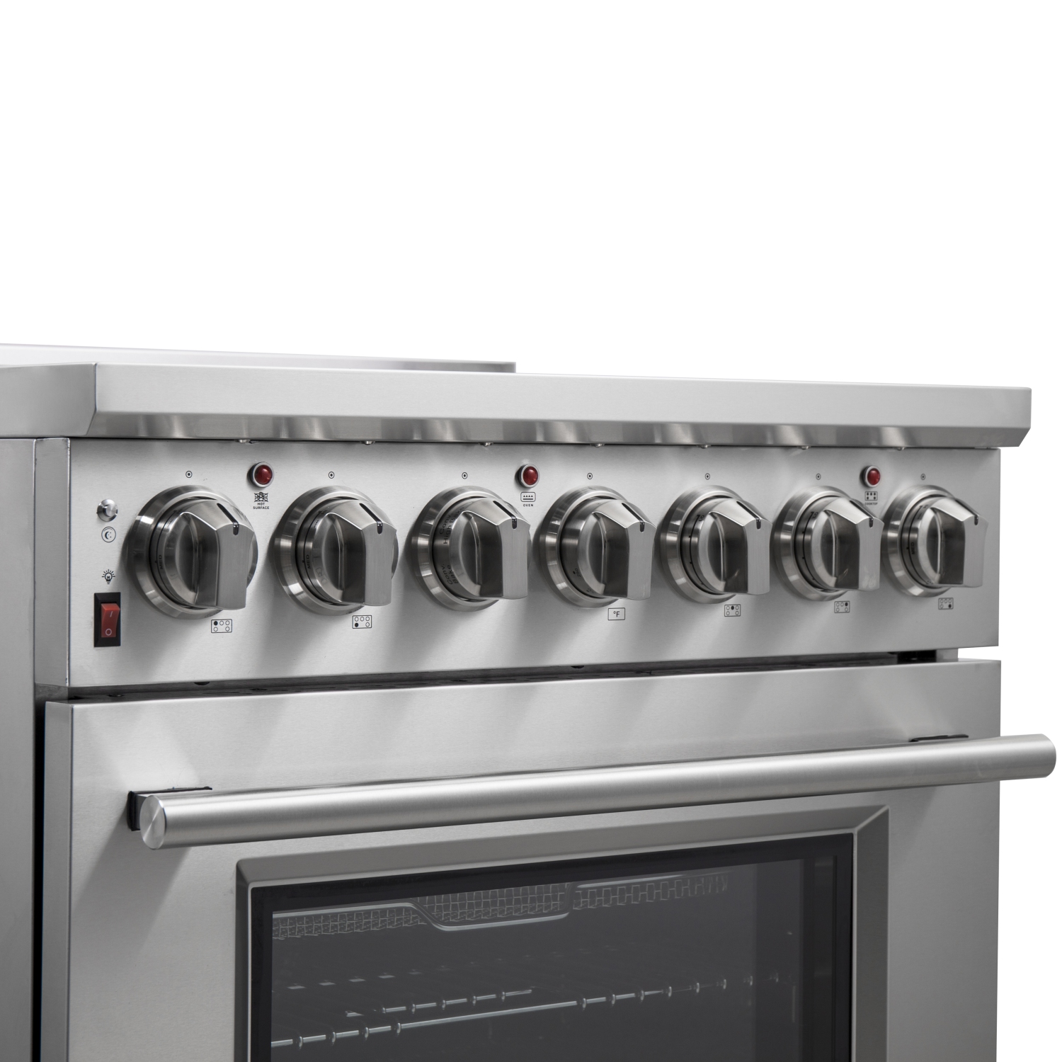 Cuisinière électrique autonome à porte de chef de 30&nbsp;po de Forno Massimo