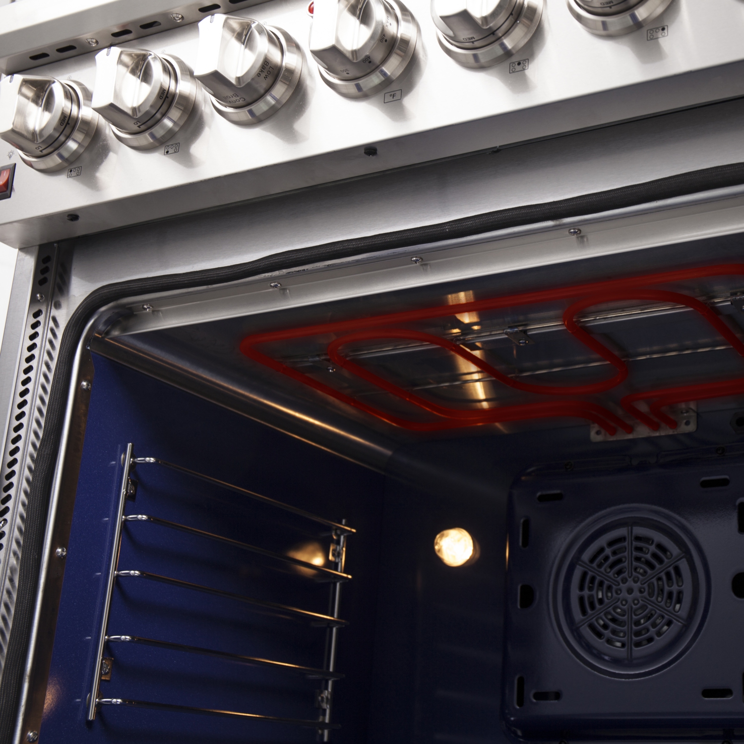 Cuisinière électrique autonome à porte de chef de 30&nbsp;po de Forno Massimo