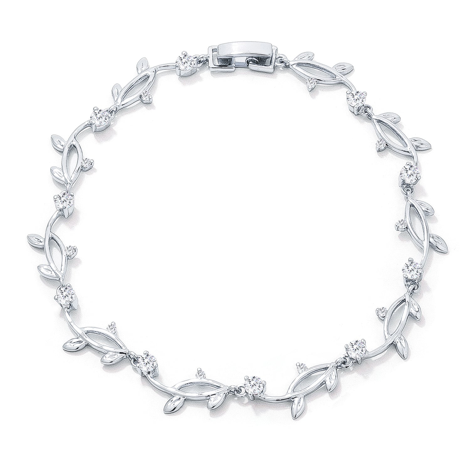Nathan's Vine Cubic Zirconia Bracelet