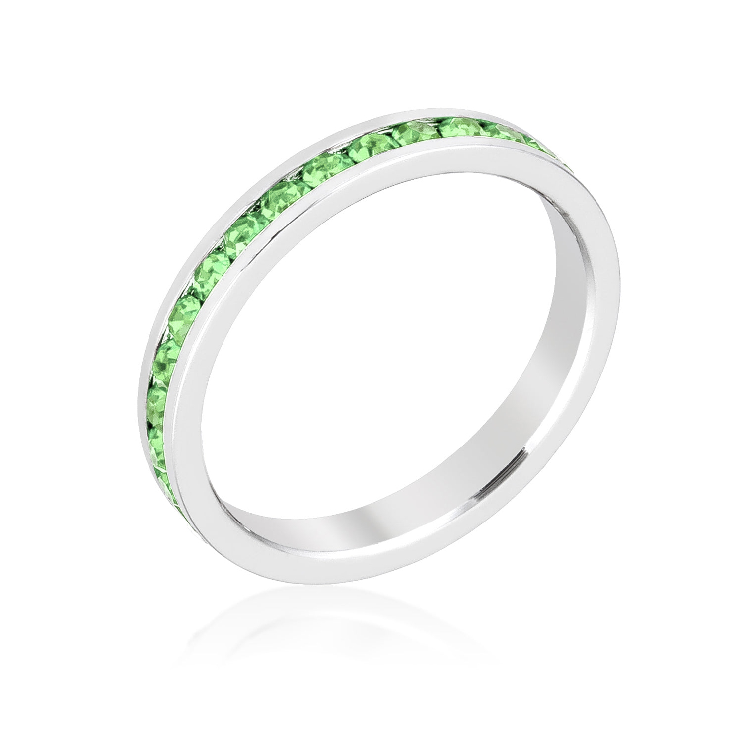 Stylish Stackables Peridot Crystal Ring