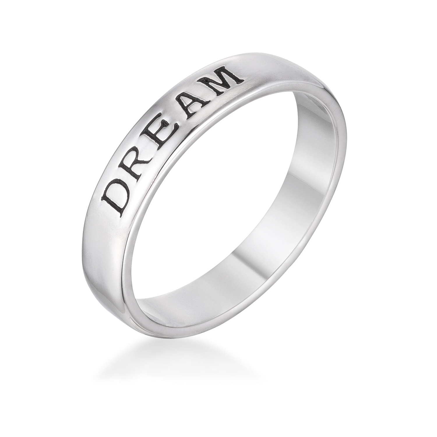 DREAM Rhodium Eternity Band