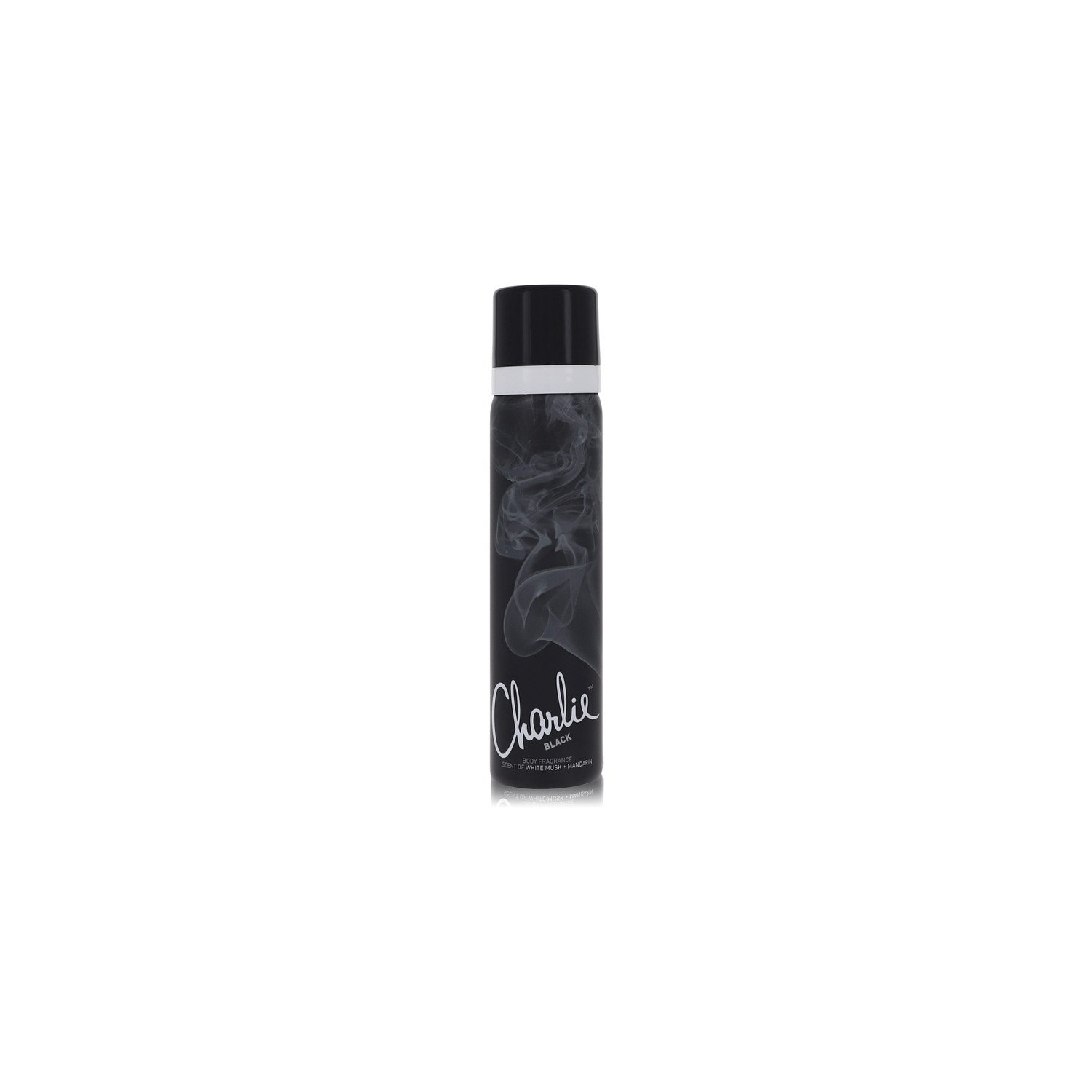 Charlie Black by Revlon Body Fragrance Spray 2.5 oz for Women