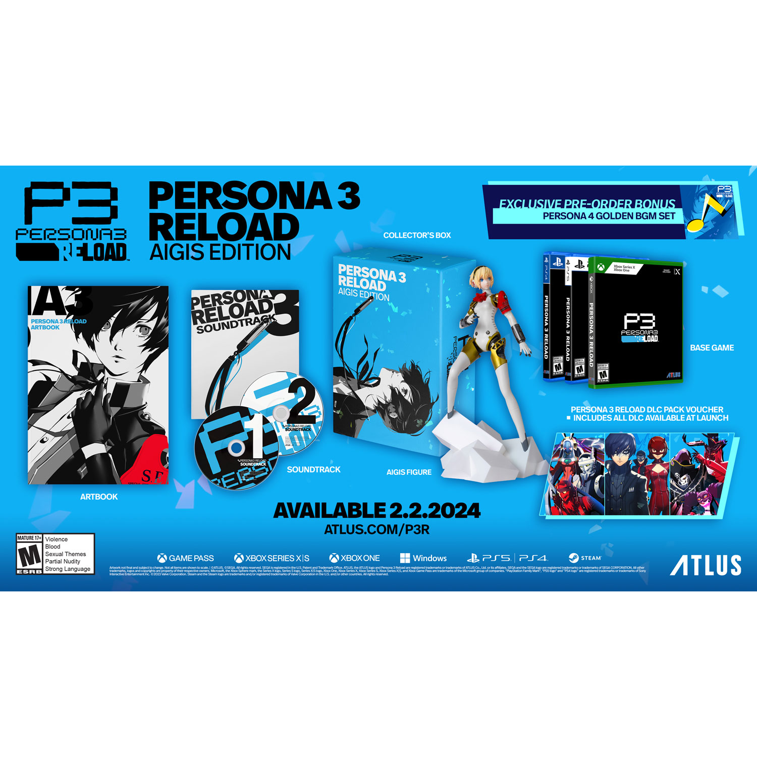 Persona 3 Reload: Aigis Edition (Xbox Series X / Xbox One)