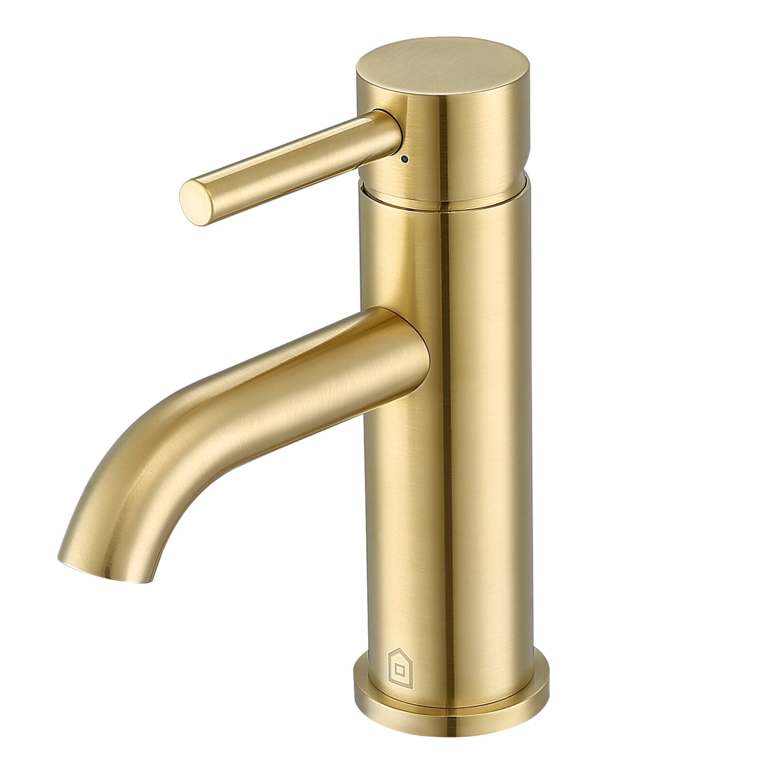 Ancona Valencia Single Handle 1-Hole Bathroom Faucet in Brushed Champagne Gold
