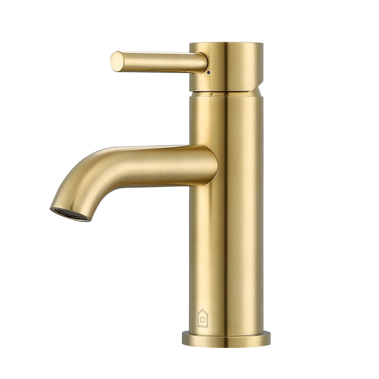 Ancona Valencia Single Handle 1-Hole Bathroom Faucet in Brushed Champagne Gold