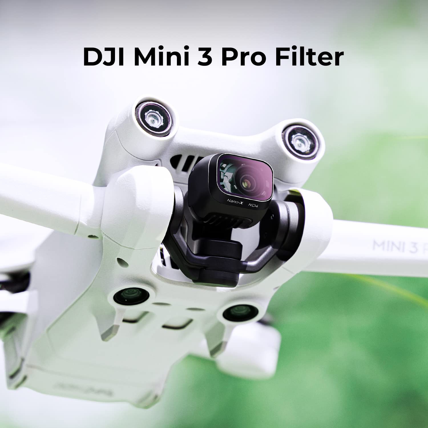 Concept ND4 Filter Compatible with DJI Mini 3 Pro/Mini 3, Waterproof Neutral Density Filters for Drone Camera Lens