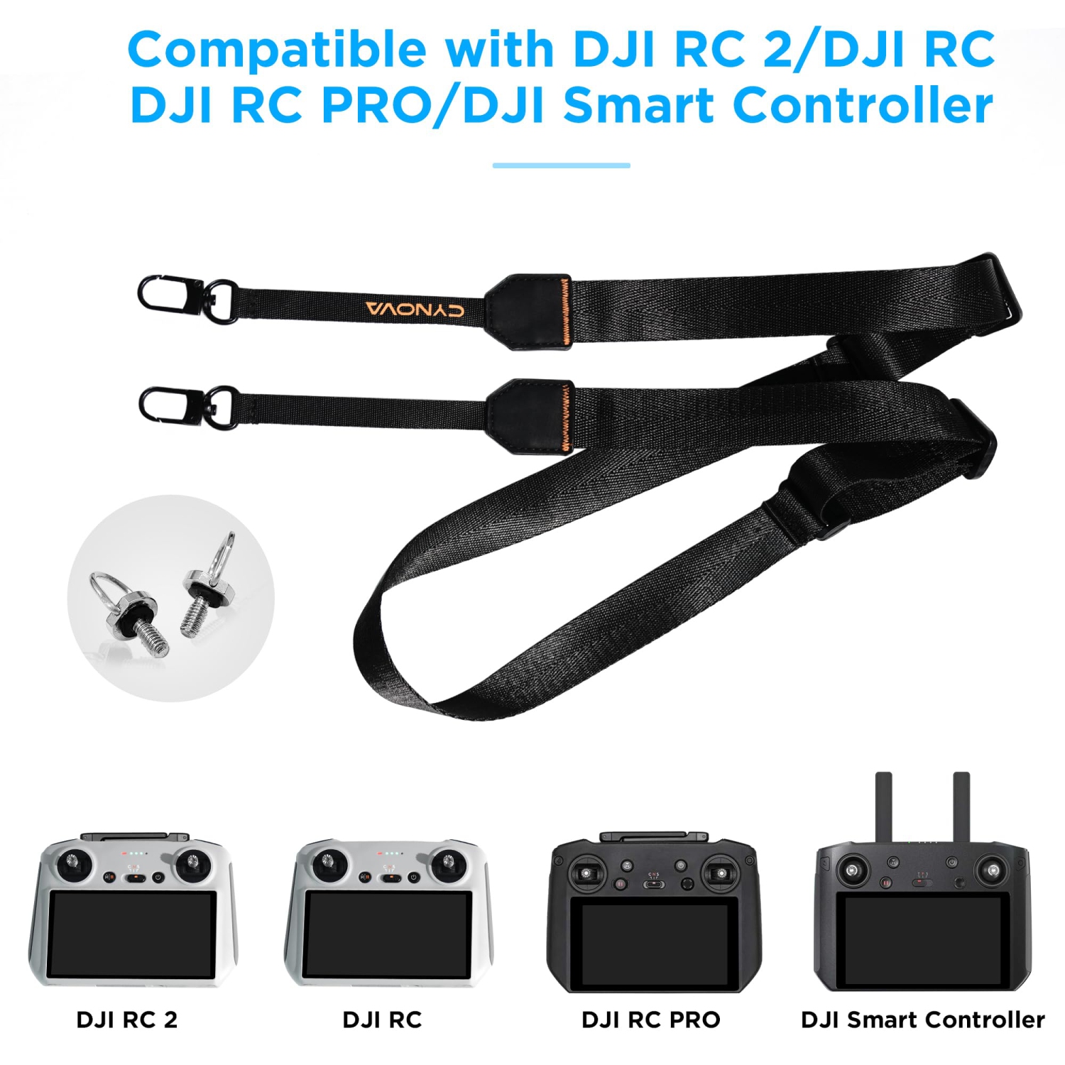 Drone Mini 3 Pro Strap Lanyard, Drone Remote Neck Strap Compatible with DJI RC Remote / DJI RC 2 Controller / DJI RC PRO for DJI Mini 3 / DJI Air 3 /