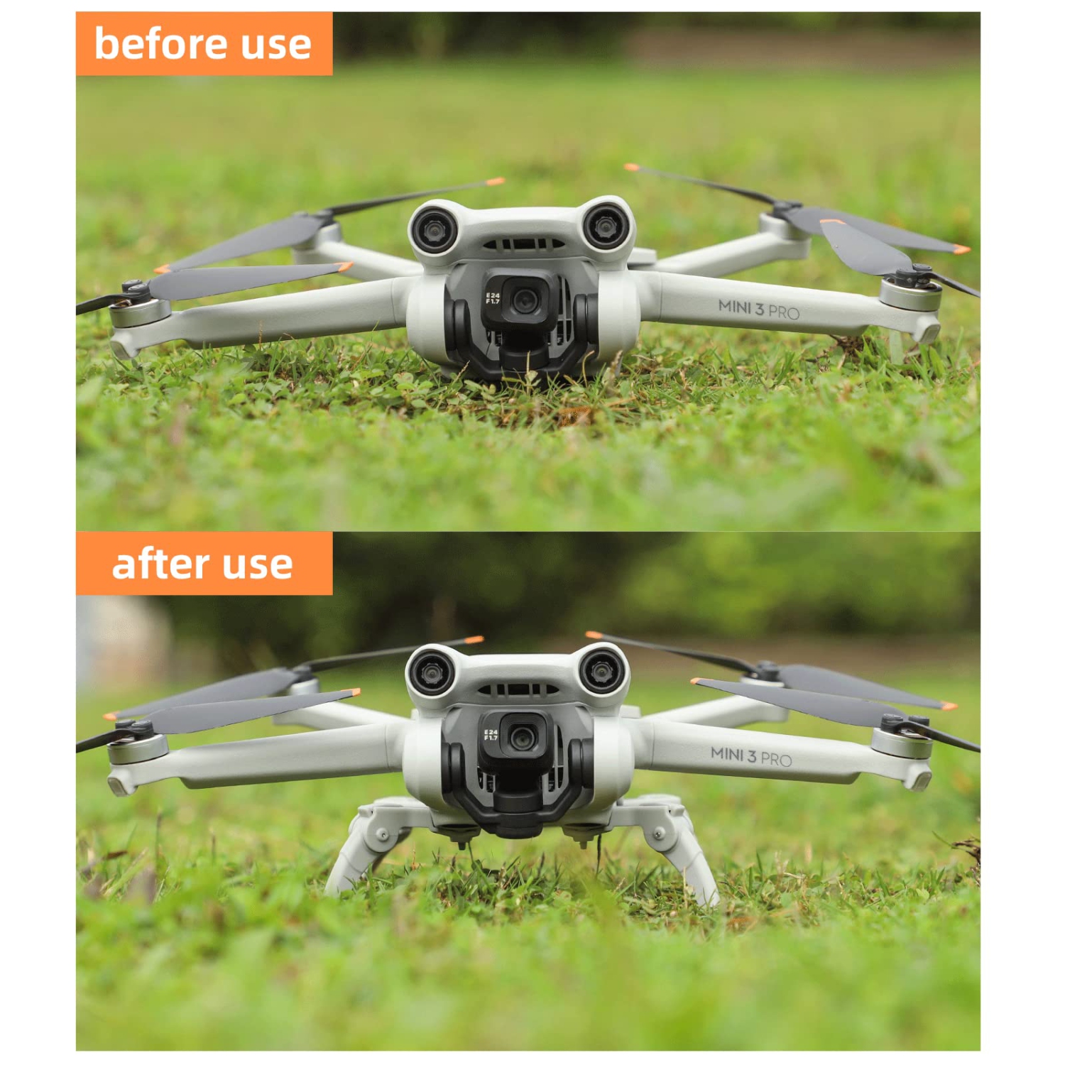 Landing Gear for DJI Mini 3 Pro, Spider Leg Foldable Height Extension Kit for DJI Mini3 Pro Drone Accessories (NOT for Newest DJI Mini 3)