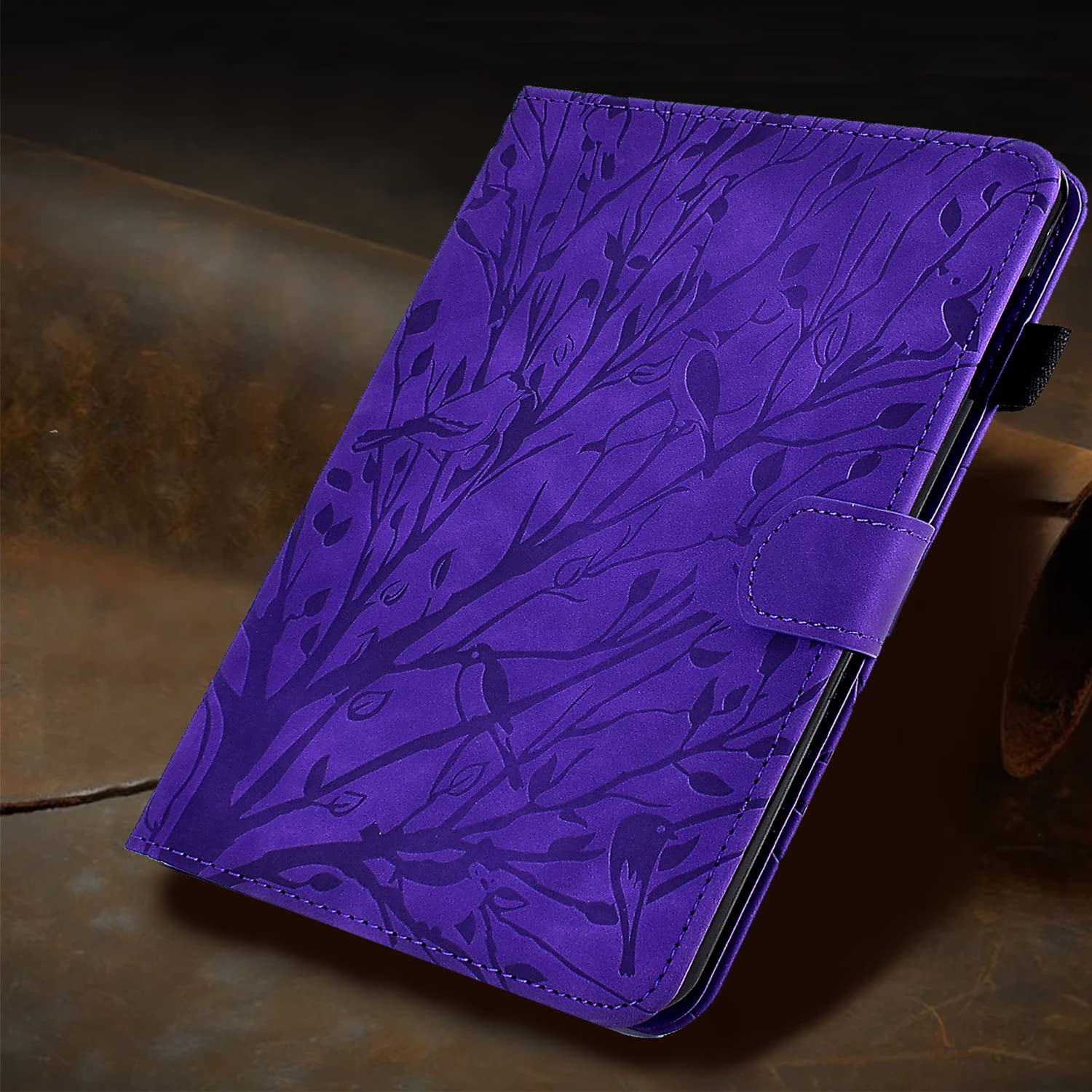 Case for iPad Mini 5/4/3/2/1(7.9 Inch), Premium PU Leather Flip Folio Stand Cover with Multi-Angle Viewing Card Slot Pen Holder Auto Wake/Sleep for