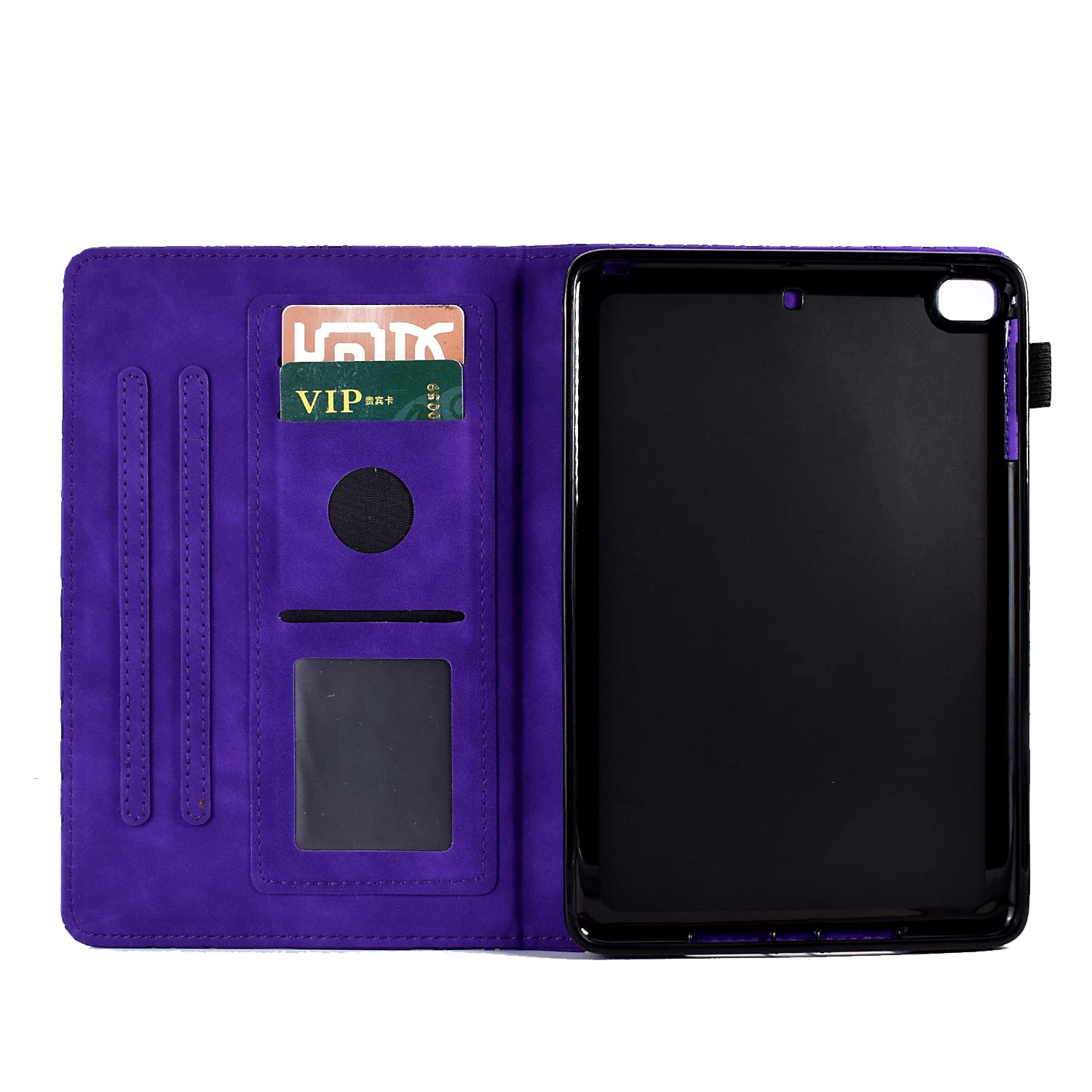 Case for iPad Mini 5/4/3/2/1(7.9 Inch), Premium PU Leather Flip Folio Stand Cover with Multi-Angle Viewing Card Slot Pen Holder Auto Wake/Sleep for