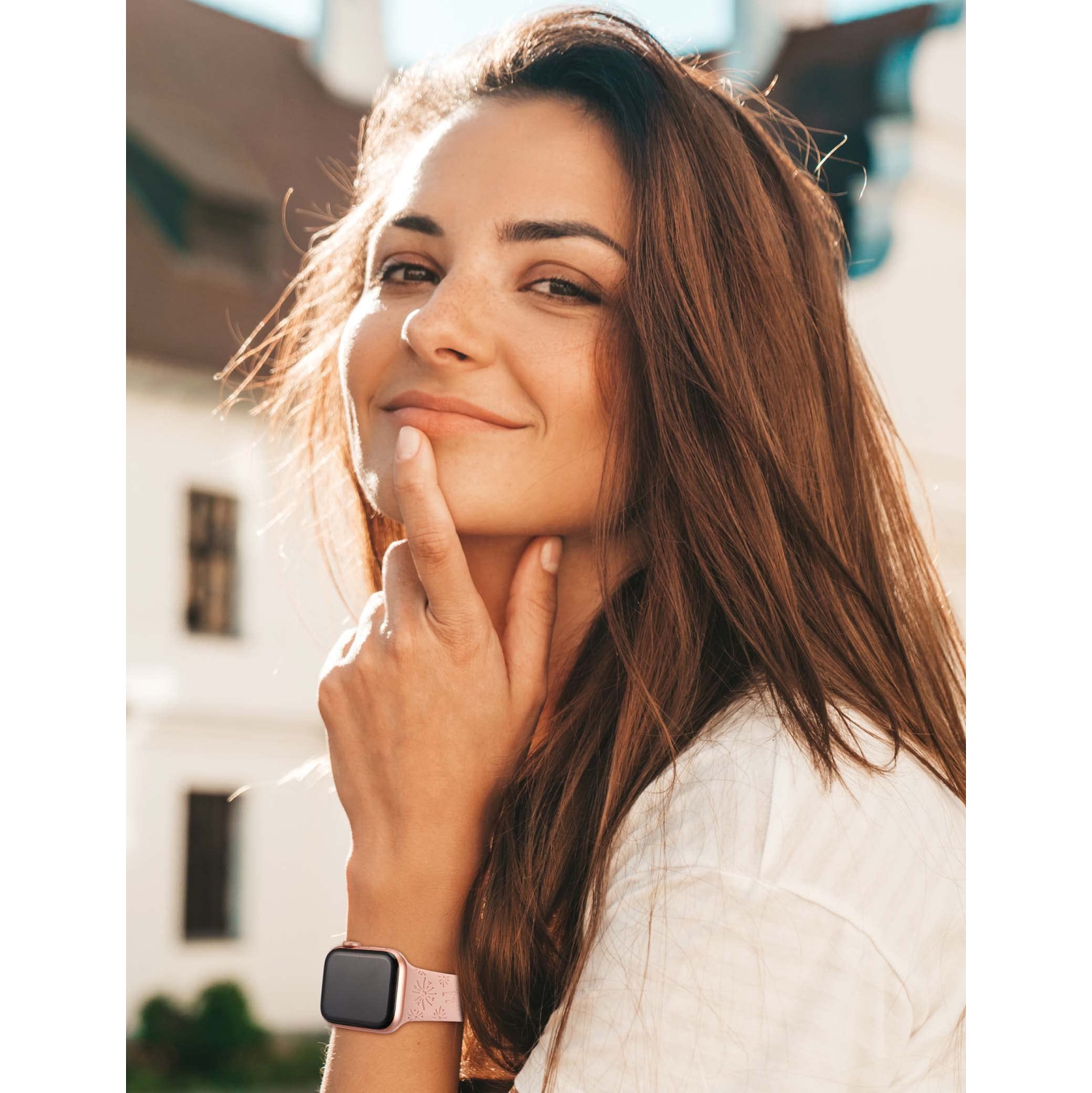 2 Packs Cartoon Engraved Bands Compatible with Apple Watch Bands 49mm 45mm 44mm 42mm Women, Cute Designer Soft Silicone Strap for iWatch Series