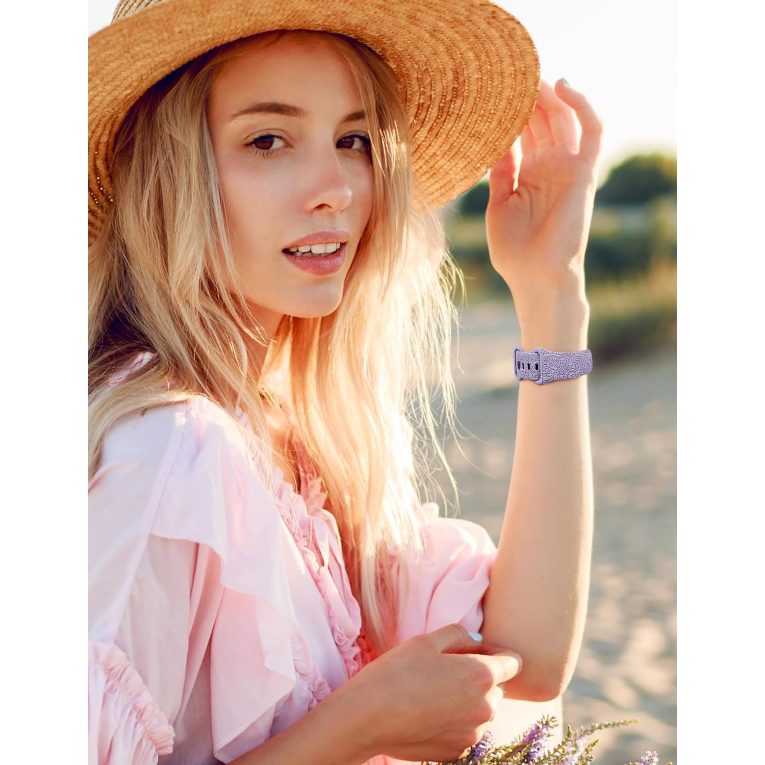 3 Packs Silicone Active 2 Strap Strap Band for Samsung Galaxy Watch 6/5/4 40/44mm, 5 Pro 45mm, 4 Classic 42/46mm, 3 41mm Women Men, 20mm