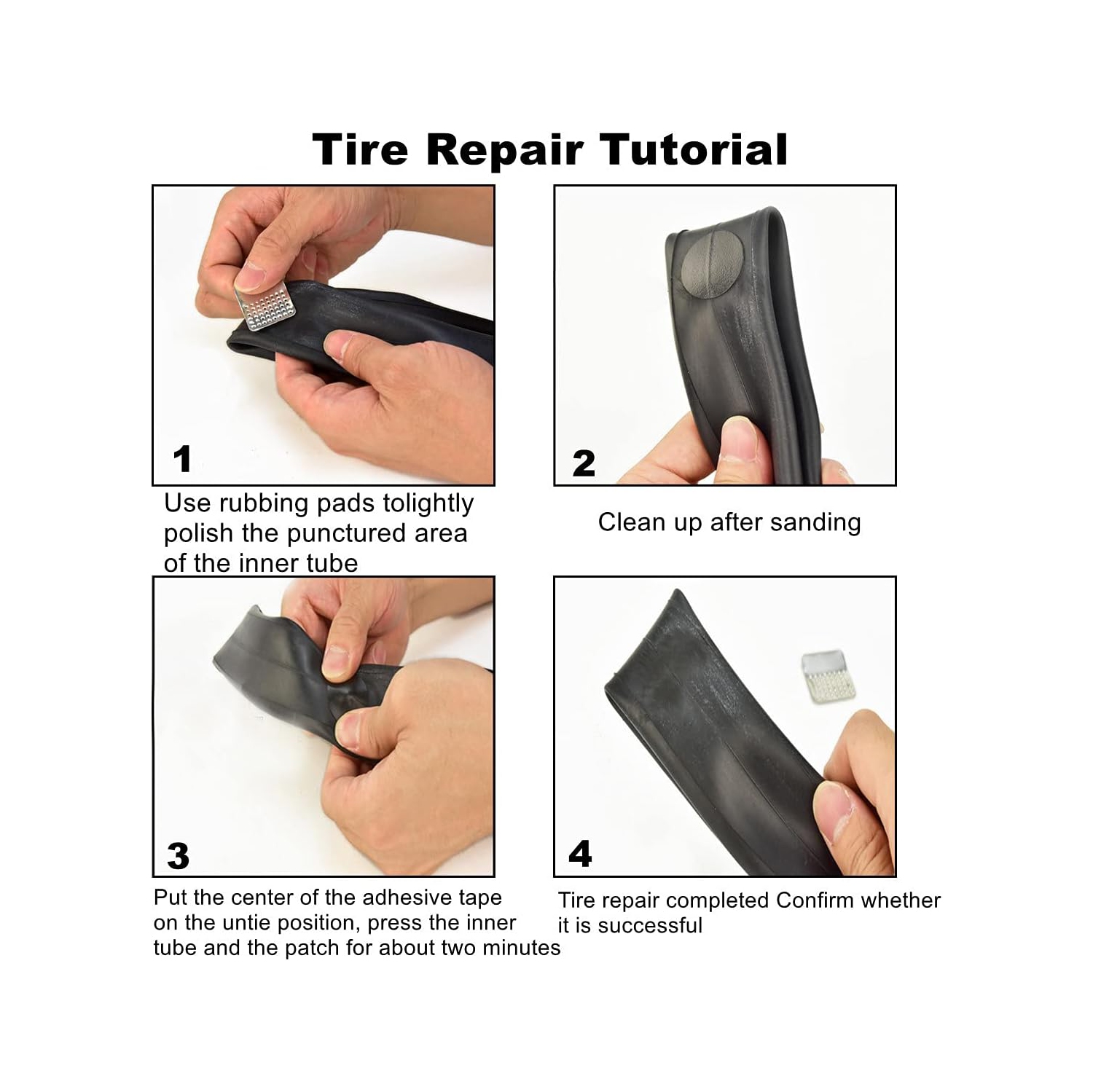 Bike Repair Kit, Home Bike Portable Patches Fixes Tool with Bicycle Repair Bag & Bicycle Tire Pump for Mountain Bike and Road Bike Camping Travel