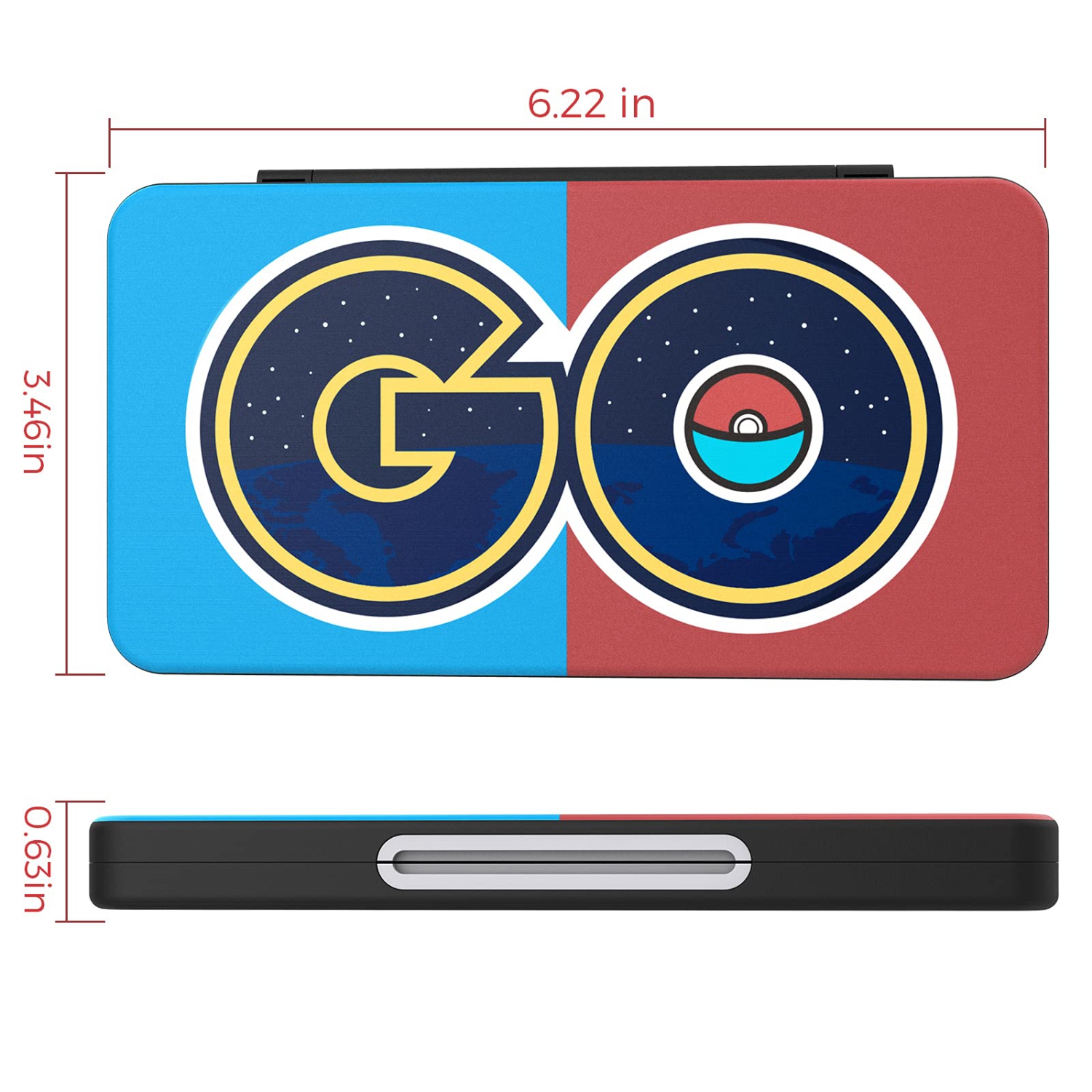 Game Card Case for Nintendo Switch&Switch OLED&Switch Lite Game Card, Custom Pattern Switch Game Memory Card Storage with 24 Game Card Slots and 24