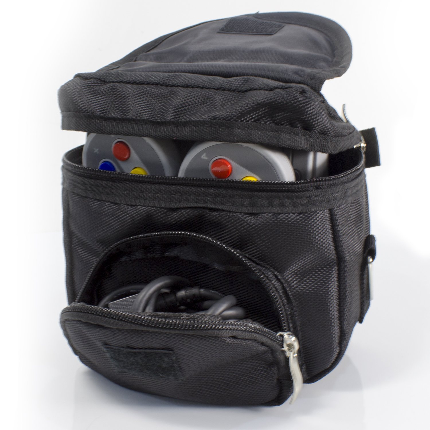 Sac de voyage pour Super Nintendo Mini Classic Edition - convient à la console + câble + 2 manettes - comprend bandoulière + poignée de transport