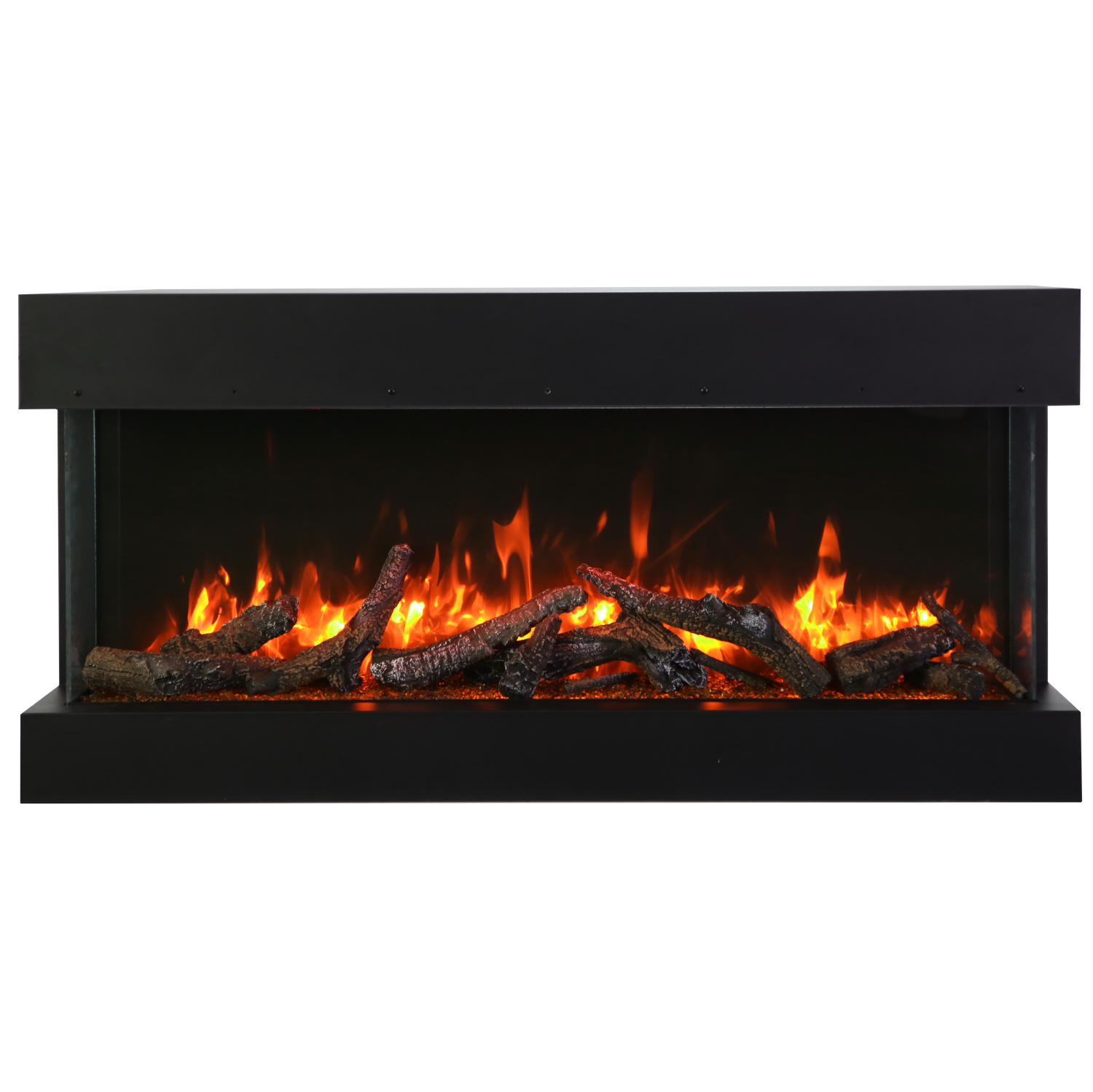 Amantii 60-TRV-SLIM-OOB-1 - Refurbished(Fair)- sided glass electric fireplace