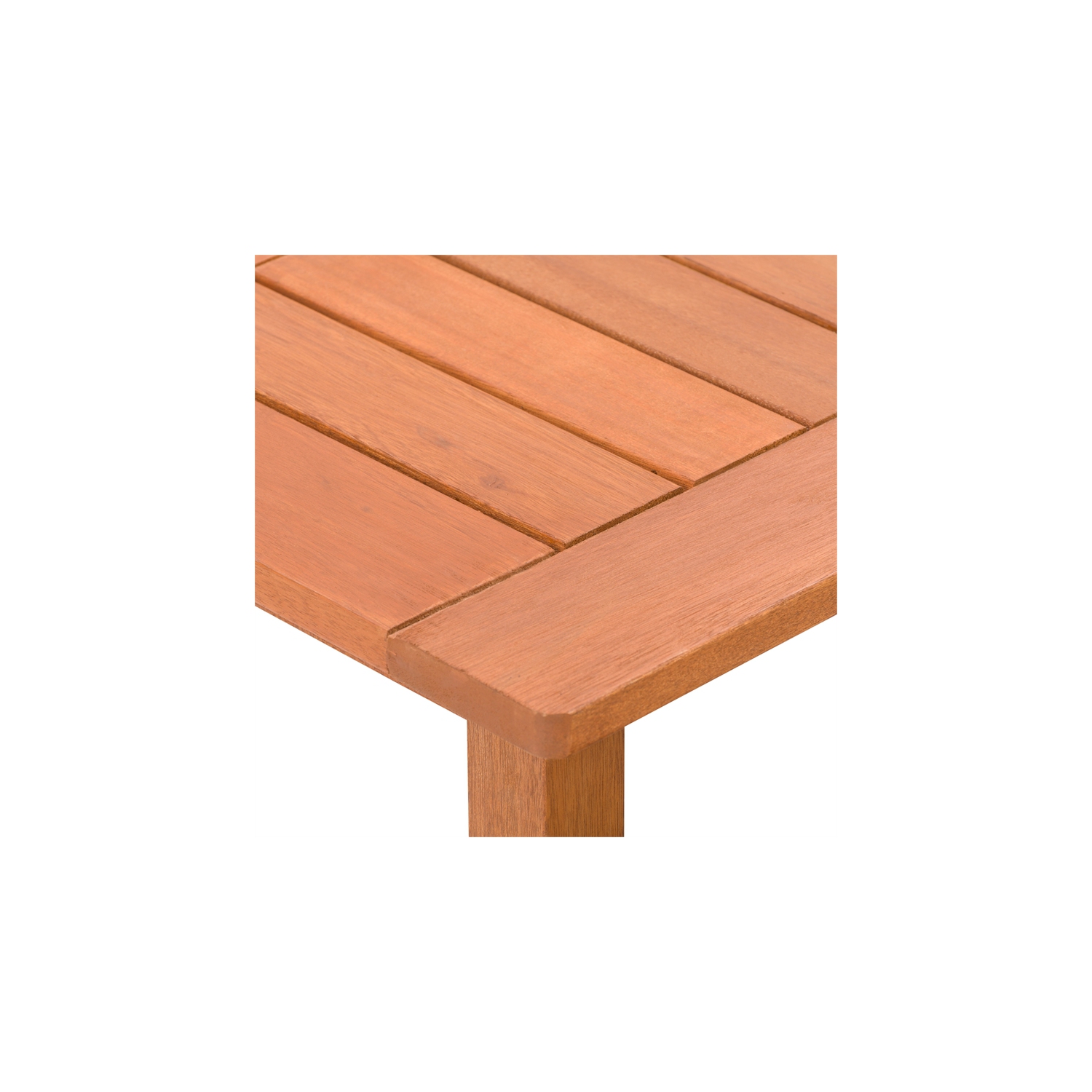 Miramar Contemporary Rectangular Outdoor Coffee Table - Cinnamon Brown