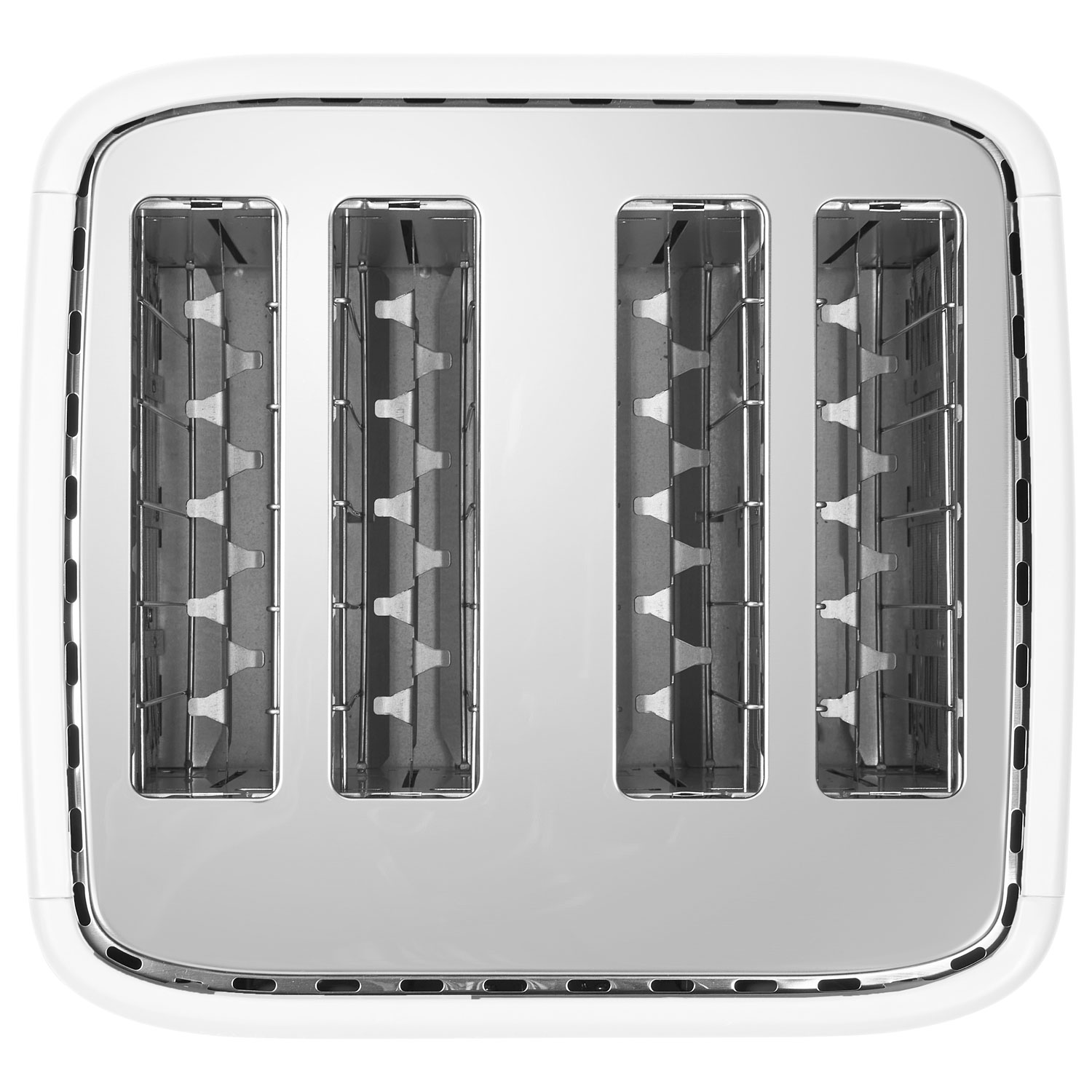 Haden Dorchester Toaster - 4-Slice - Matte White