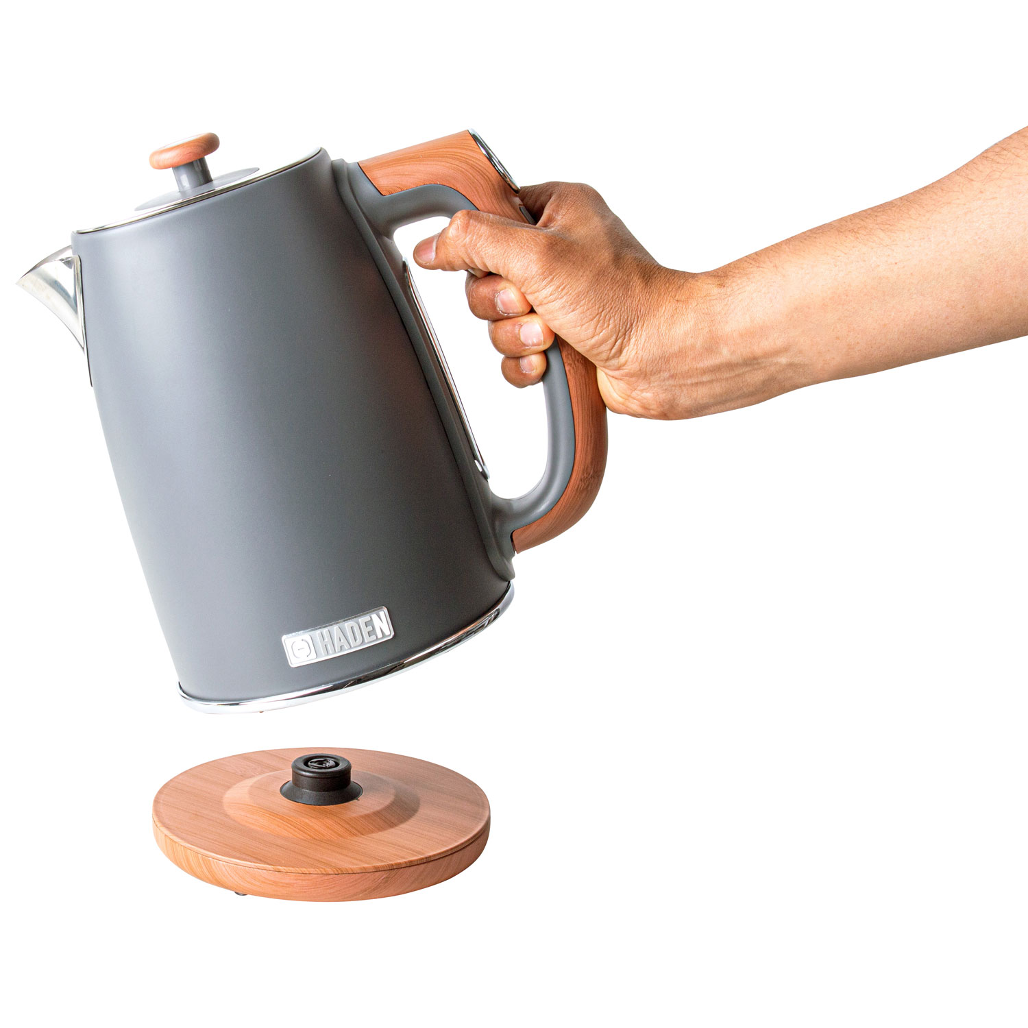 Bouilloire électrique Dorchester de Haden - 1,7 l - Gris