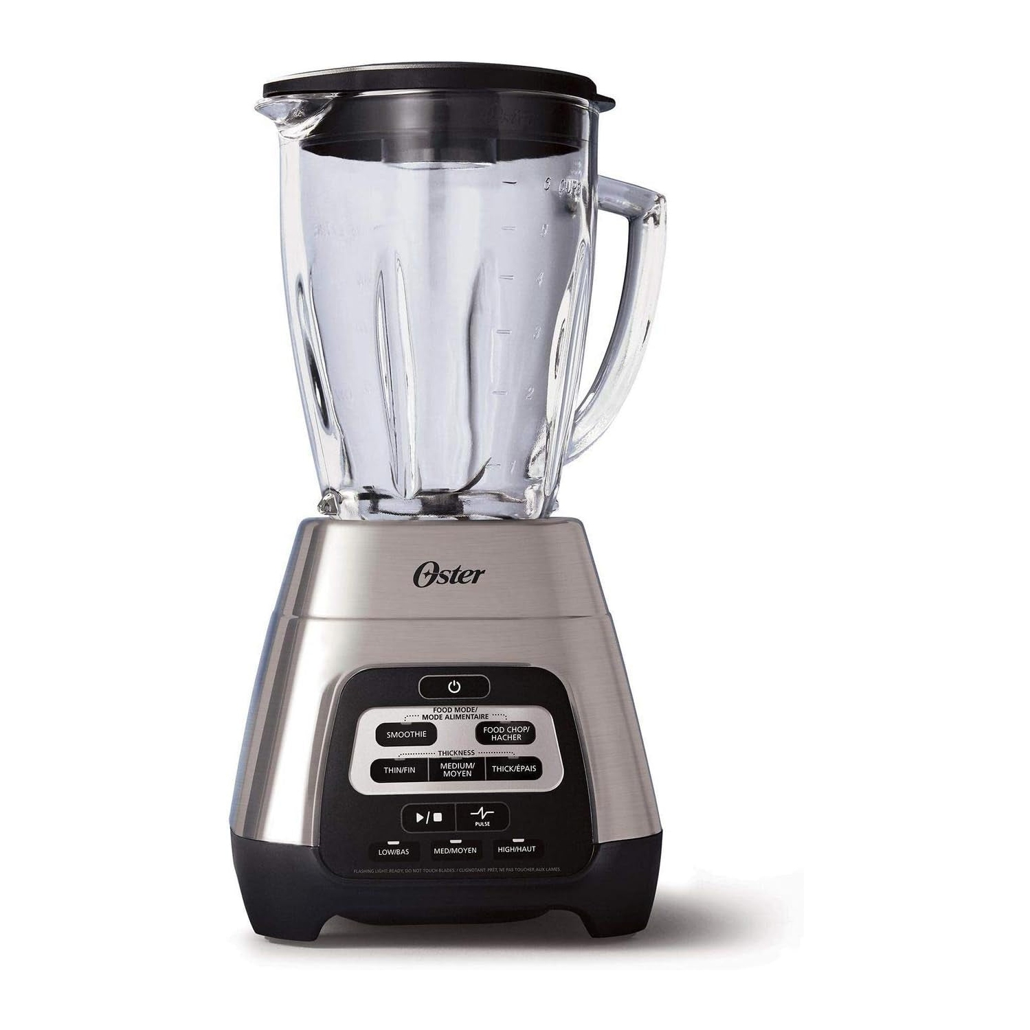 Texture Select Master Series Blender with Glass Jar, Chrome