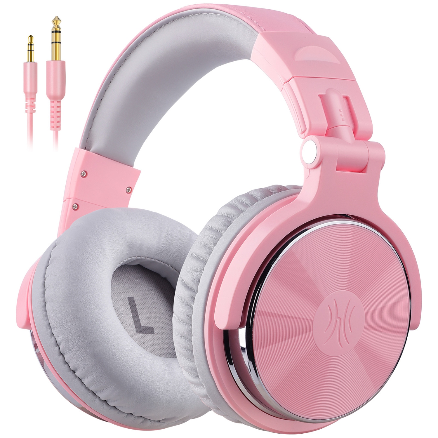 OneOdio Kids Headphones Pink Over-Ear Headphones with Mic-Noise Cancelling Earcups & Cute Design