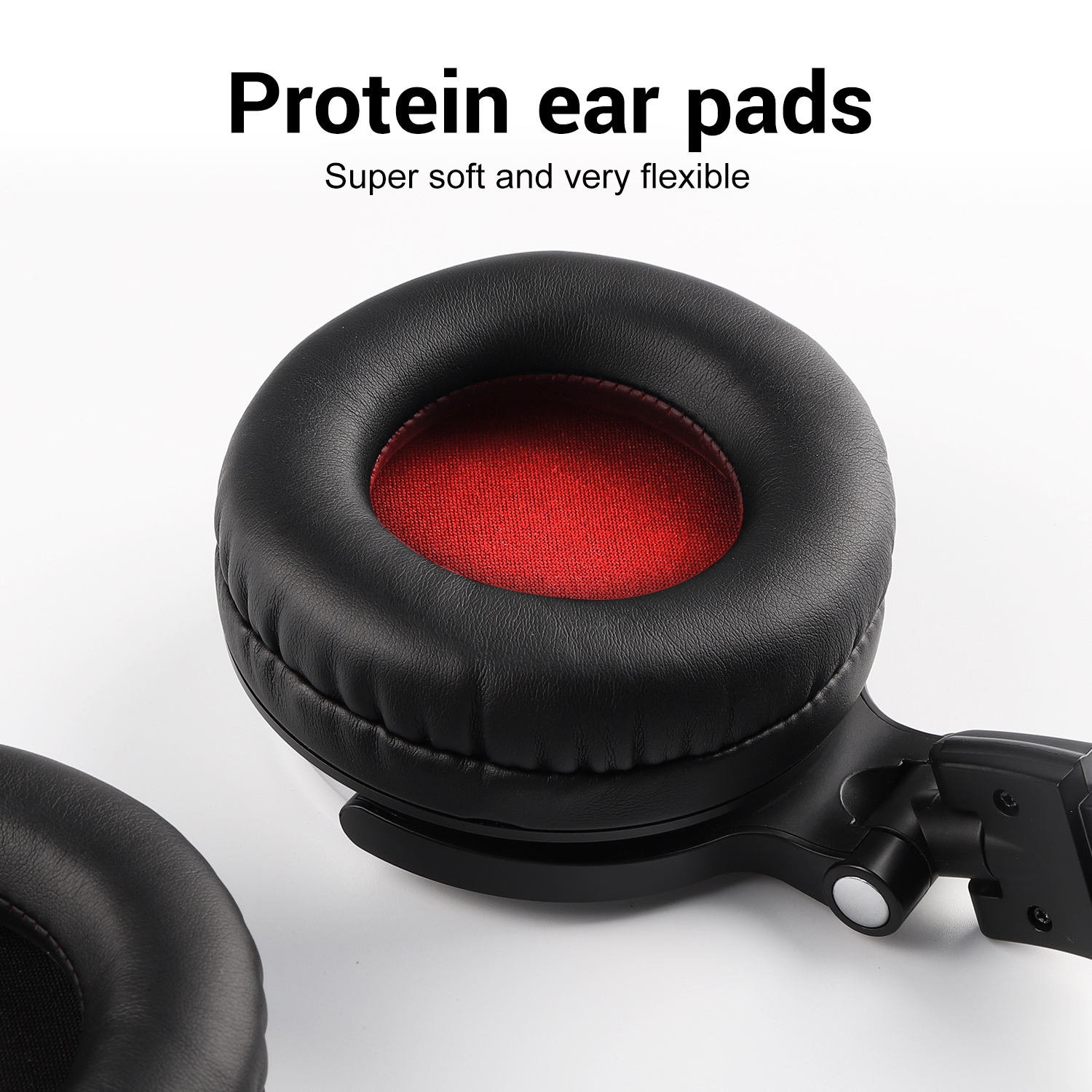 Casque d'écoute avec fil OneOdio avec micro, oreillettes à suppression du bruit et écouteurs de studio DJ - Noir