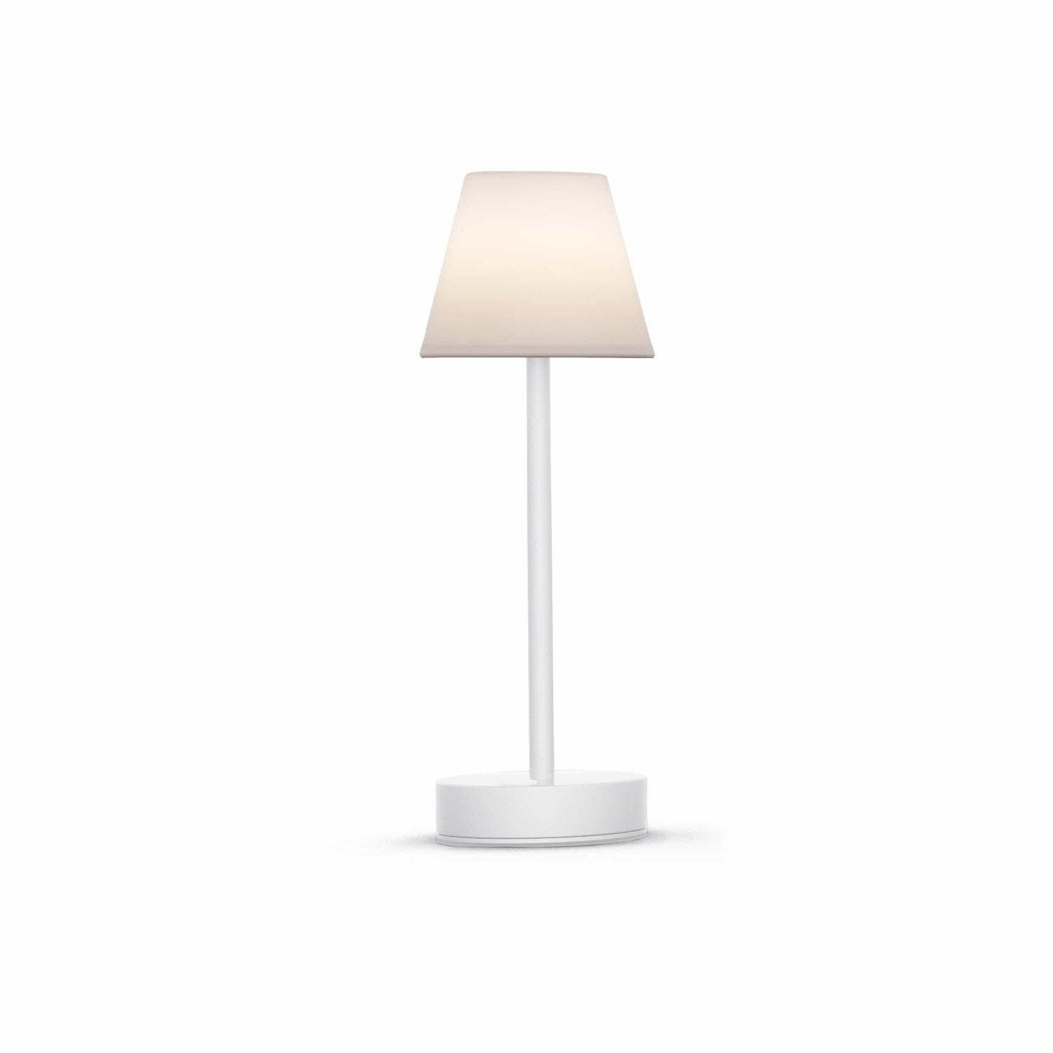 Newgarden Lola Slim 30 Portable LED Table Lamp, White