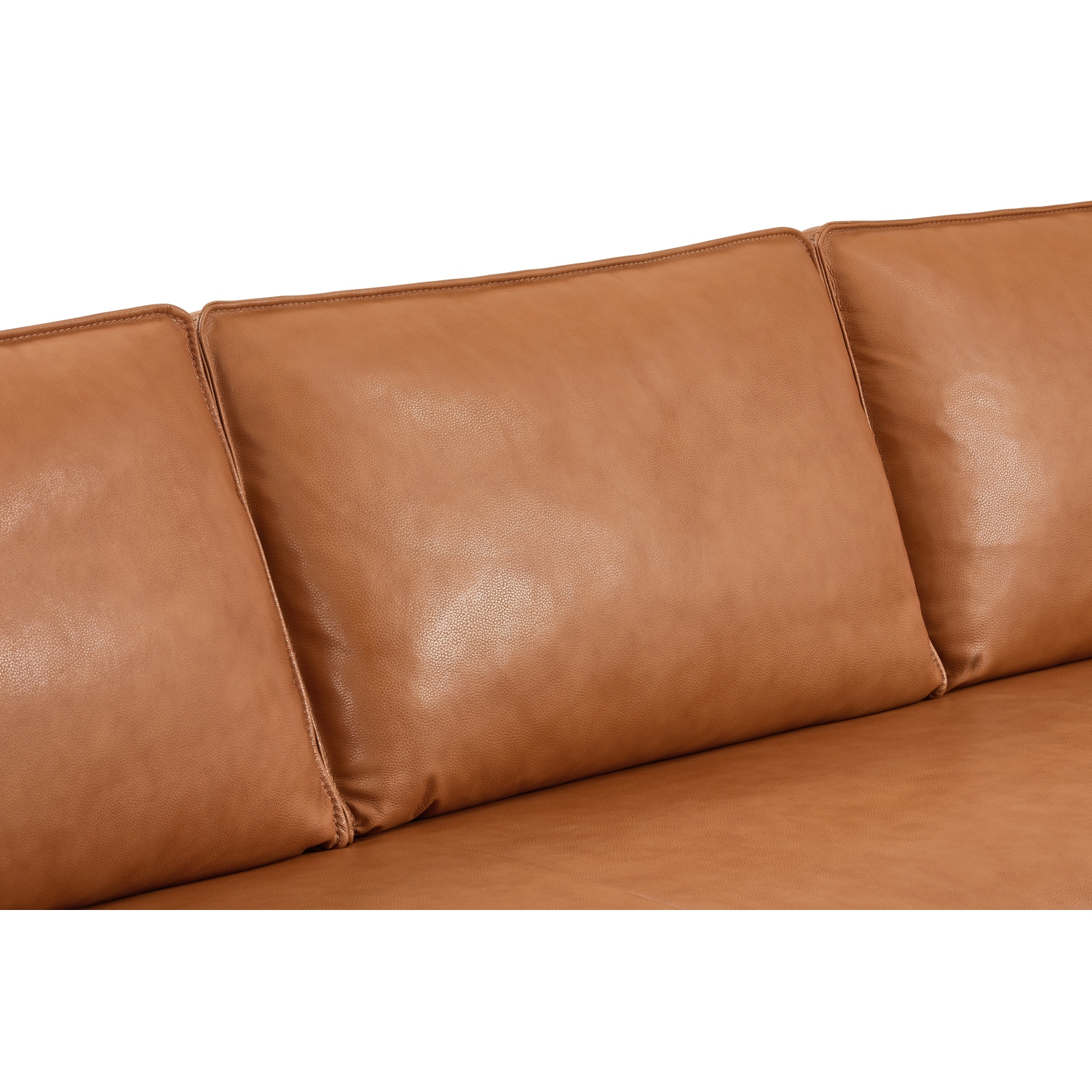 Valencia Varese Top Grain Leather Sofa,Cognac