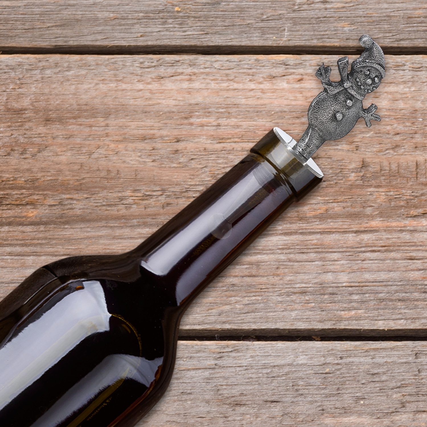 Maison Concepts Christmas Wine Bottle Stopper Snowman