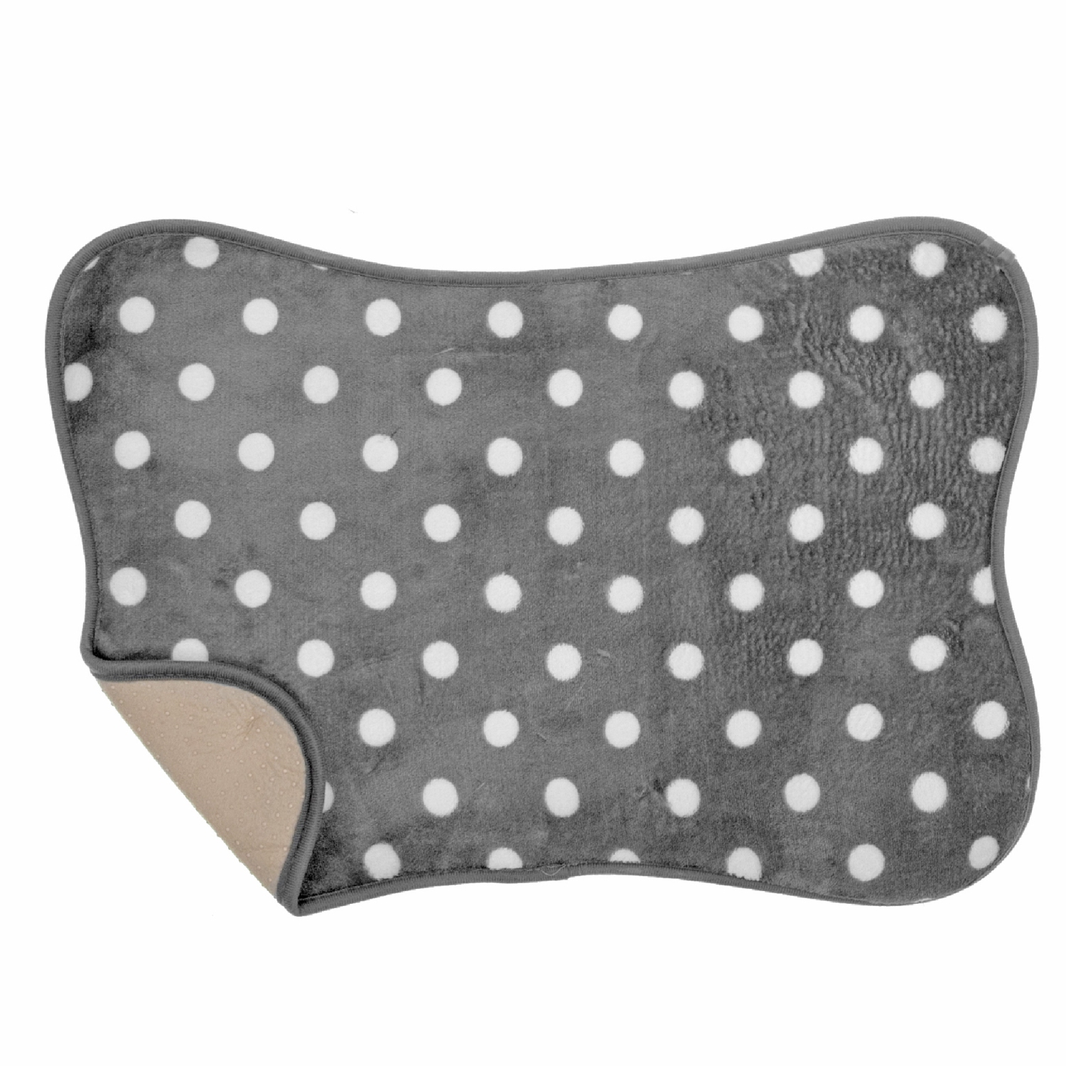 Maison Concepts Microfibre Bone Mat Polka Dot