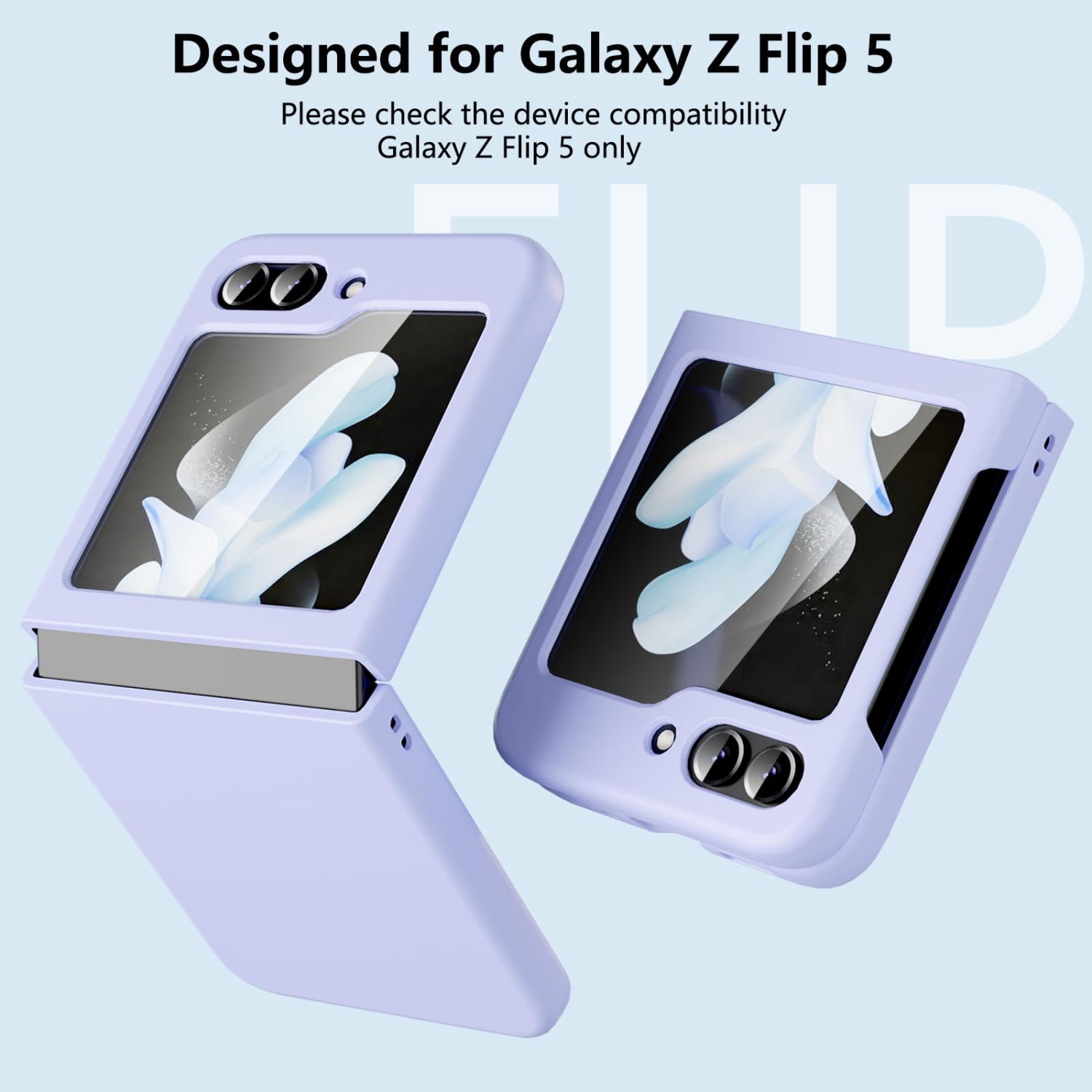 Étui pour Galaxy Z Flip 5 de Samsung : Étui protecteur antichoc pour Galaxy Z Flip 5 5G