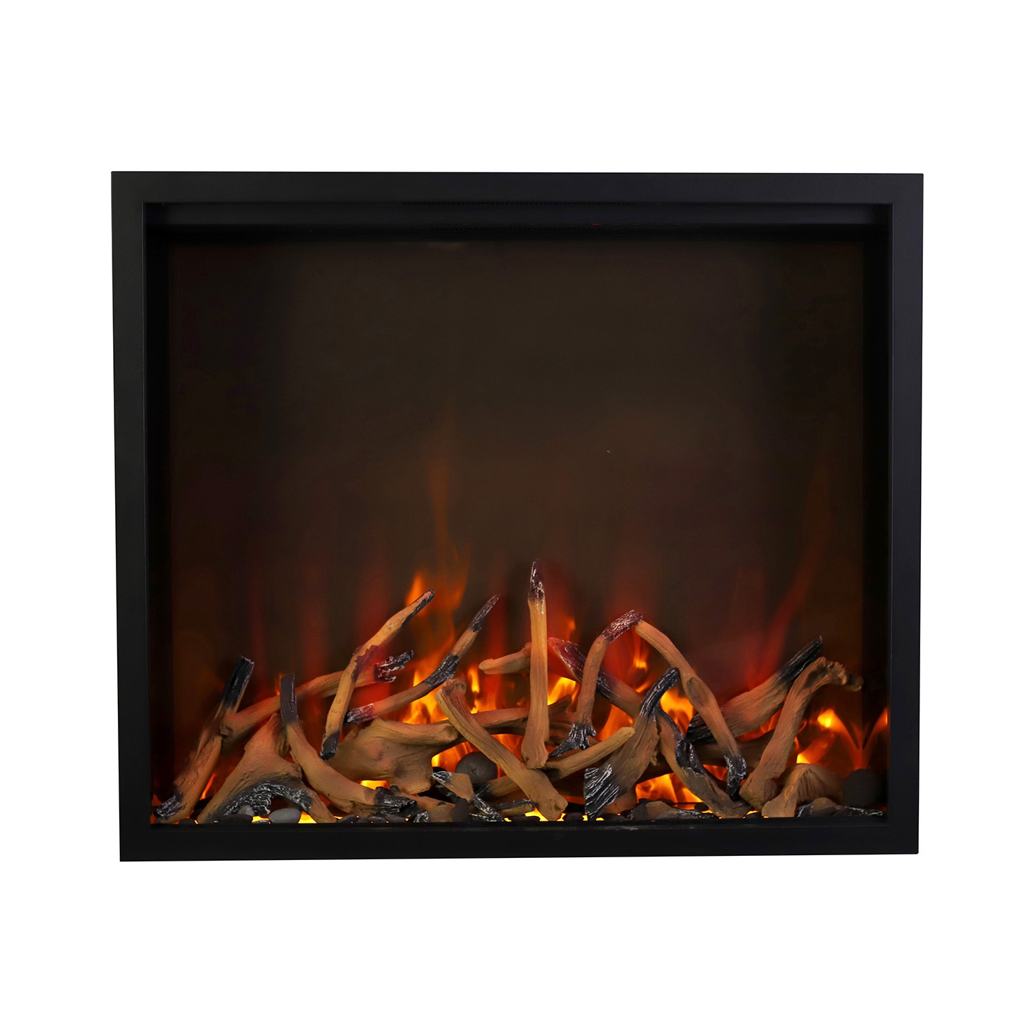 Foyer électrique de 38 po TRD-38-OOB-2 de la série Traditional d'Amantii – remis à neuf – technologie moderne avec insertion classique