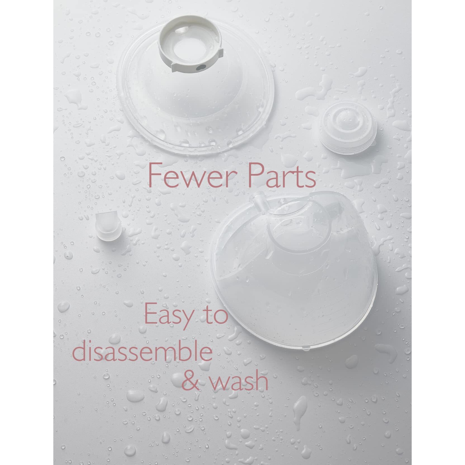 Tire-lait tout-en-un Momcozy M5 violet, tire-lait portatif double mains libres prêt-à-porter à 3 modes et 9 niveaux, 24&nbsp;mm, paq. 2