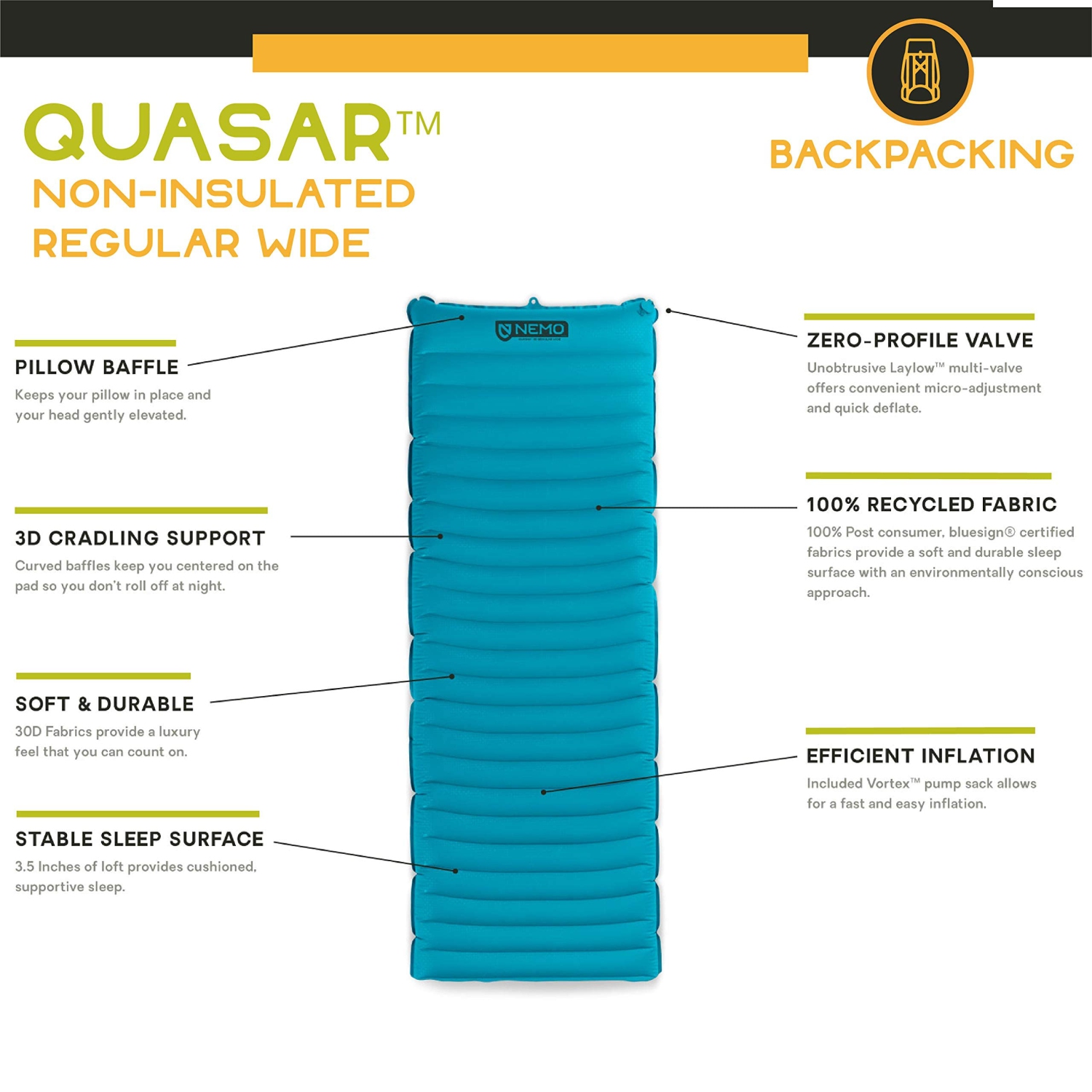 NEMO Quasar 3D régulier large