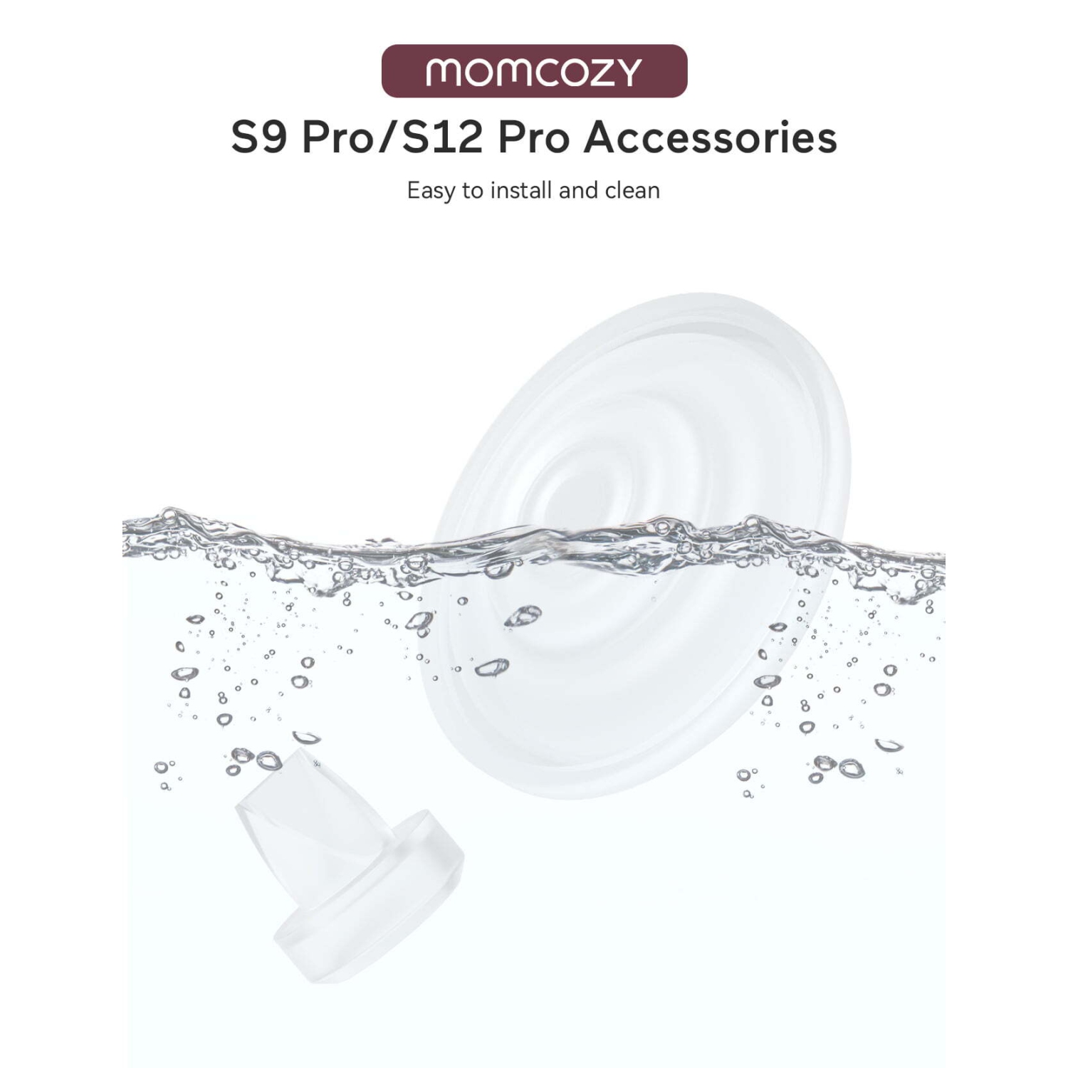 Momcozy Silicone Diaphragm + Valve for S9 Pro/S12 Pro Clear  MCMWX20-NA00NB-RT - Best Buy