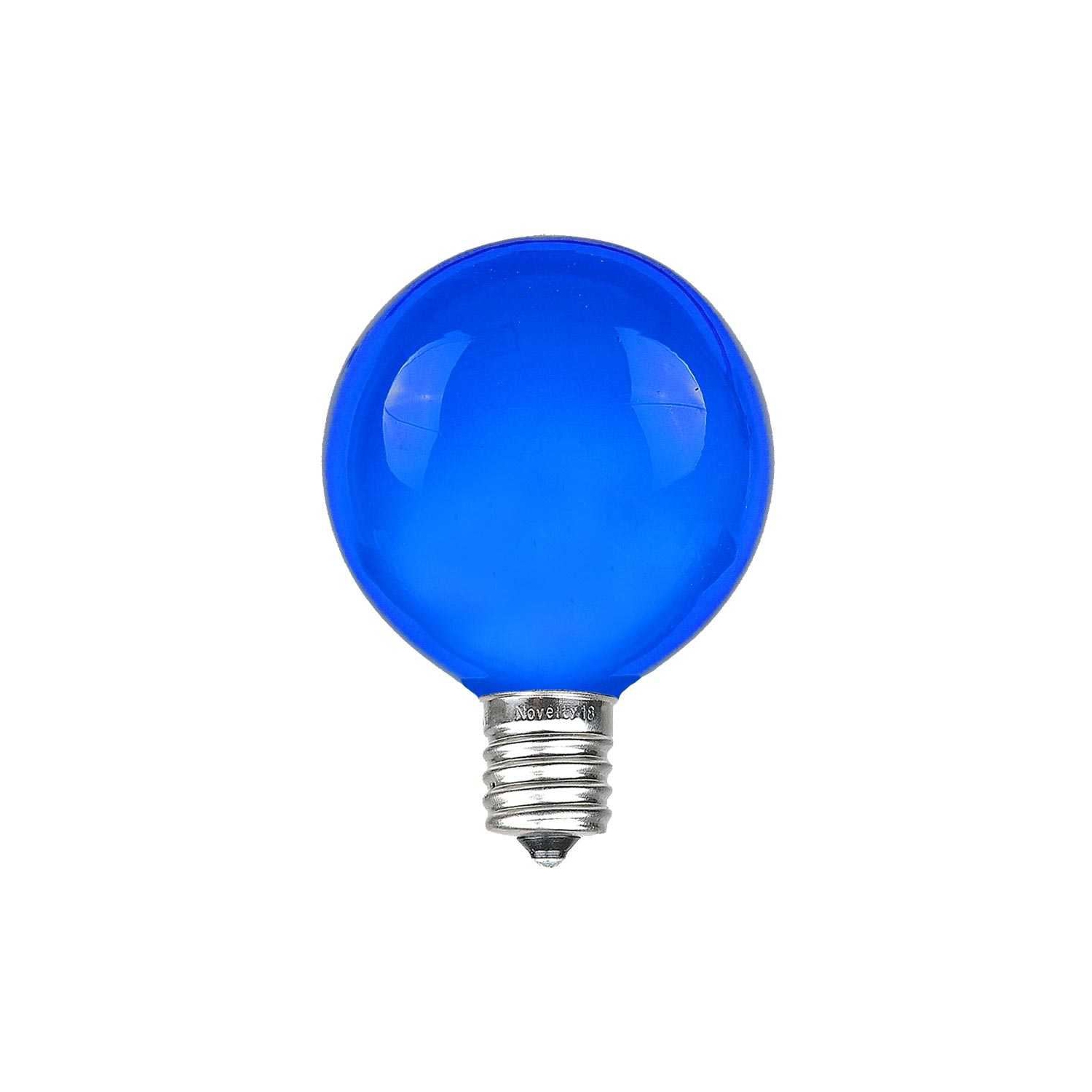 G40 Patio String Lights with 25 Clear Globe Bulbs – Outdoor String Lights – Market Bistro Café Hanging String Lights – Patio Garden Umbrella Globe