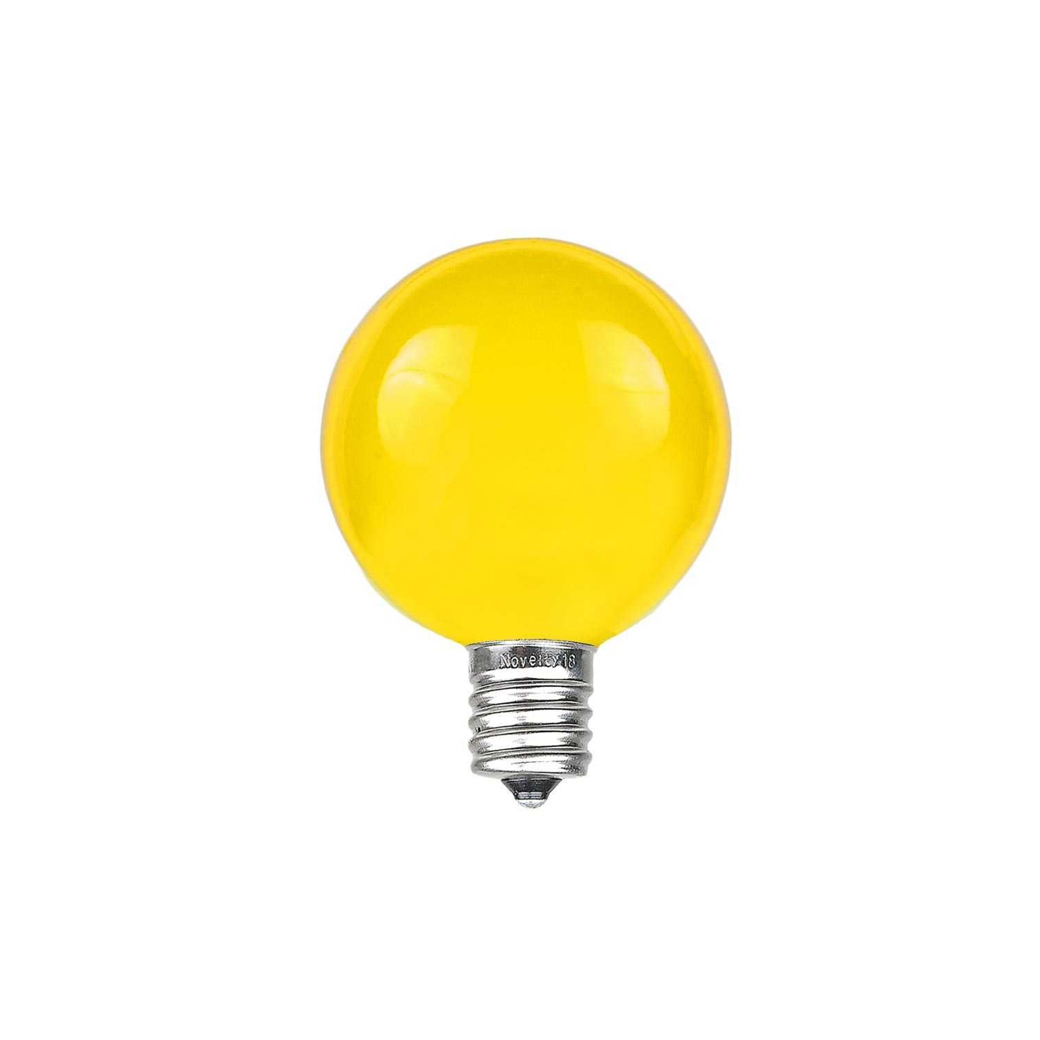 G40 Patio String Lights with 25 Clear Globe Bulbs – Outdoor String Lights – Market Bistro Café Hanging String Lights – Patio Garden Umbrella Globe