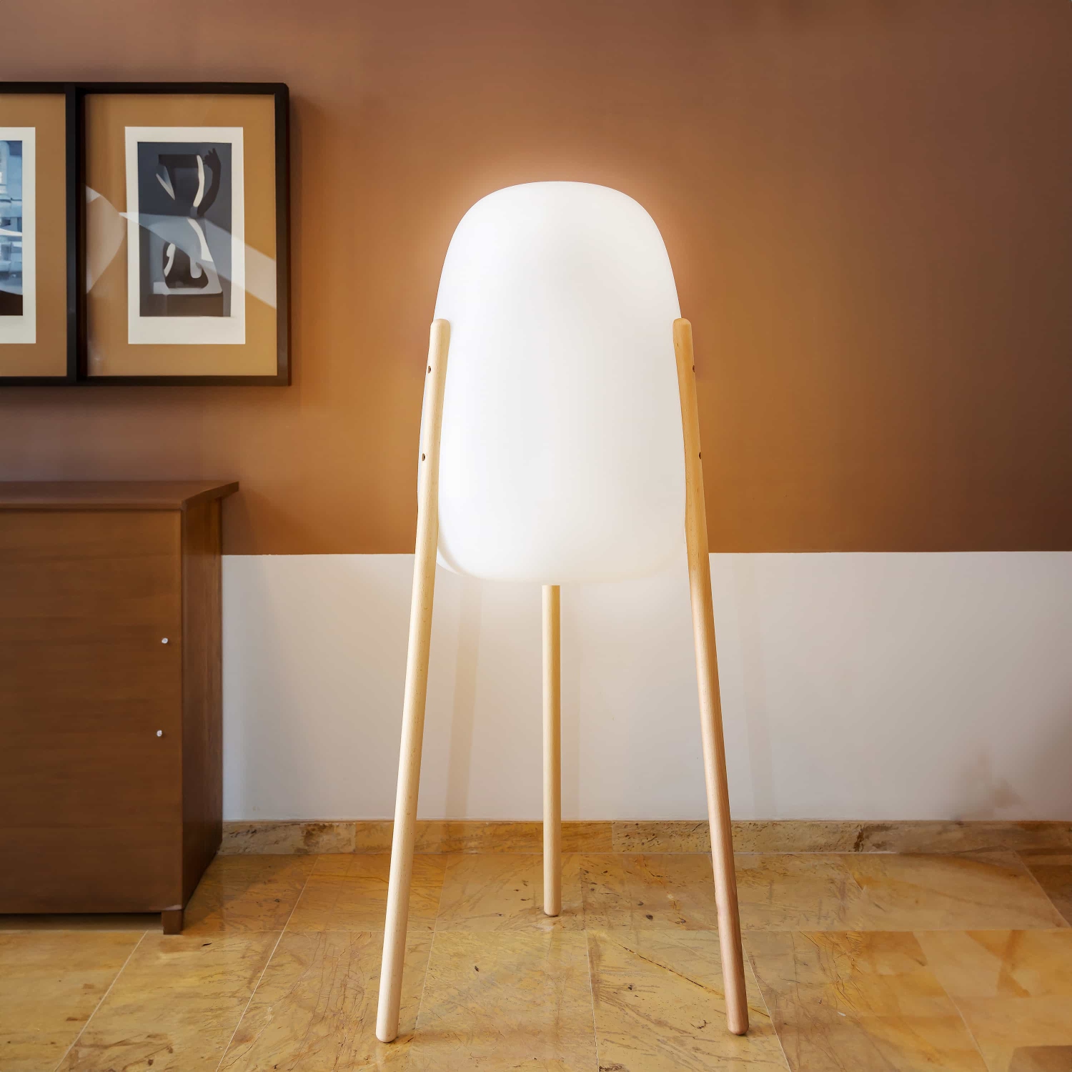 Newgarden Rocket 145 LED Floor Lamp, Wireless, Solar & Rechargeable Battery