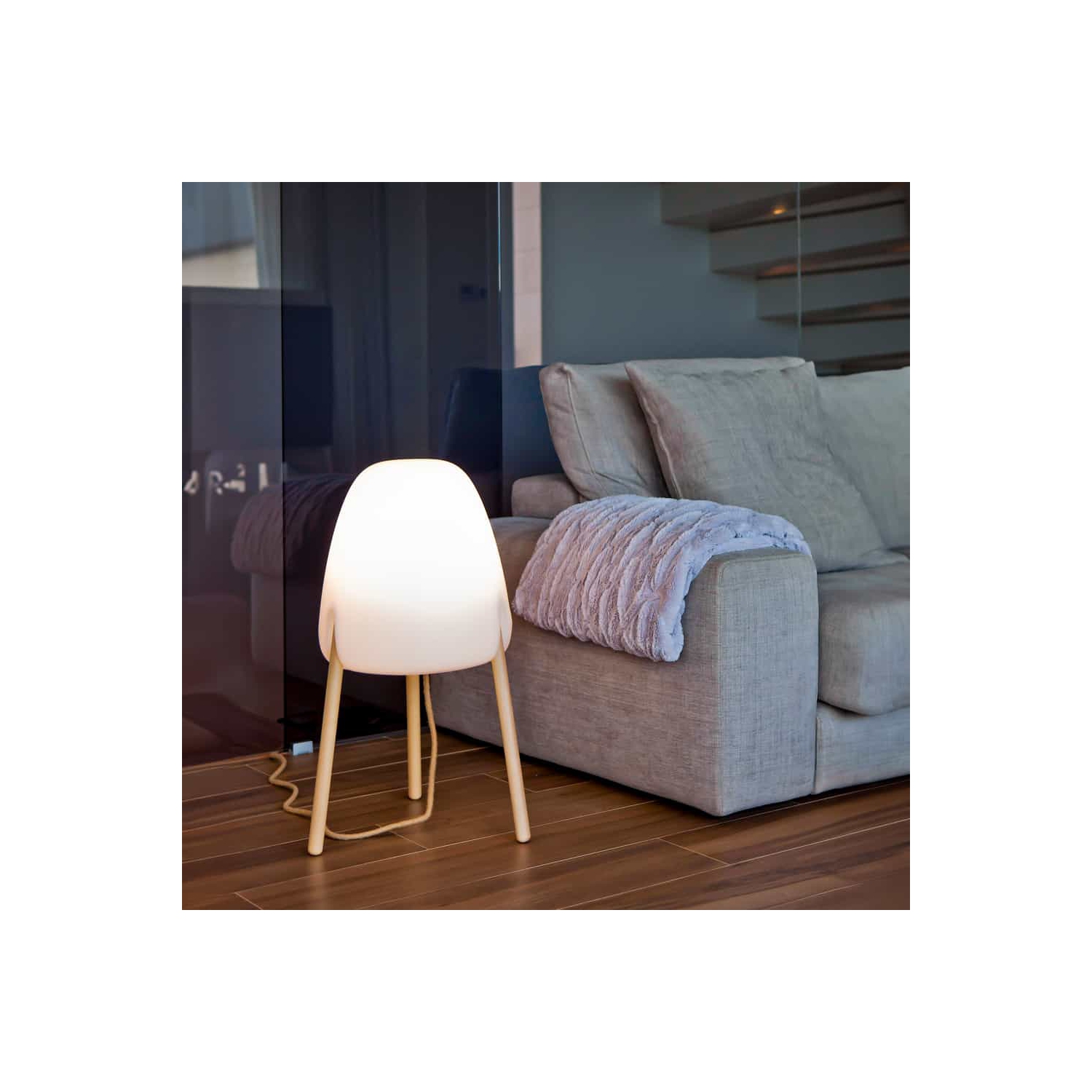 Newgarden Rocket 145 LED Floor Lamp, Wireless, Solar & Rechargeable Battery