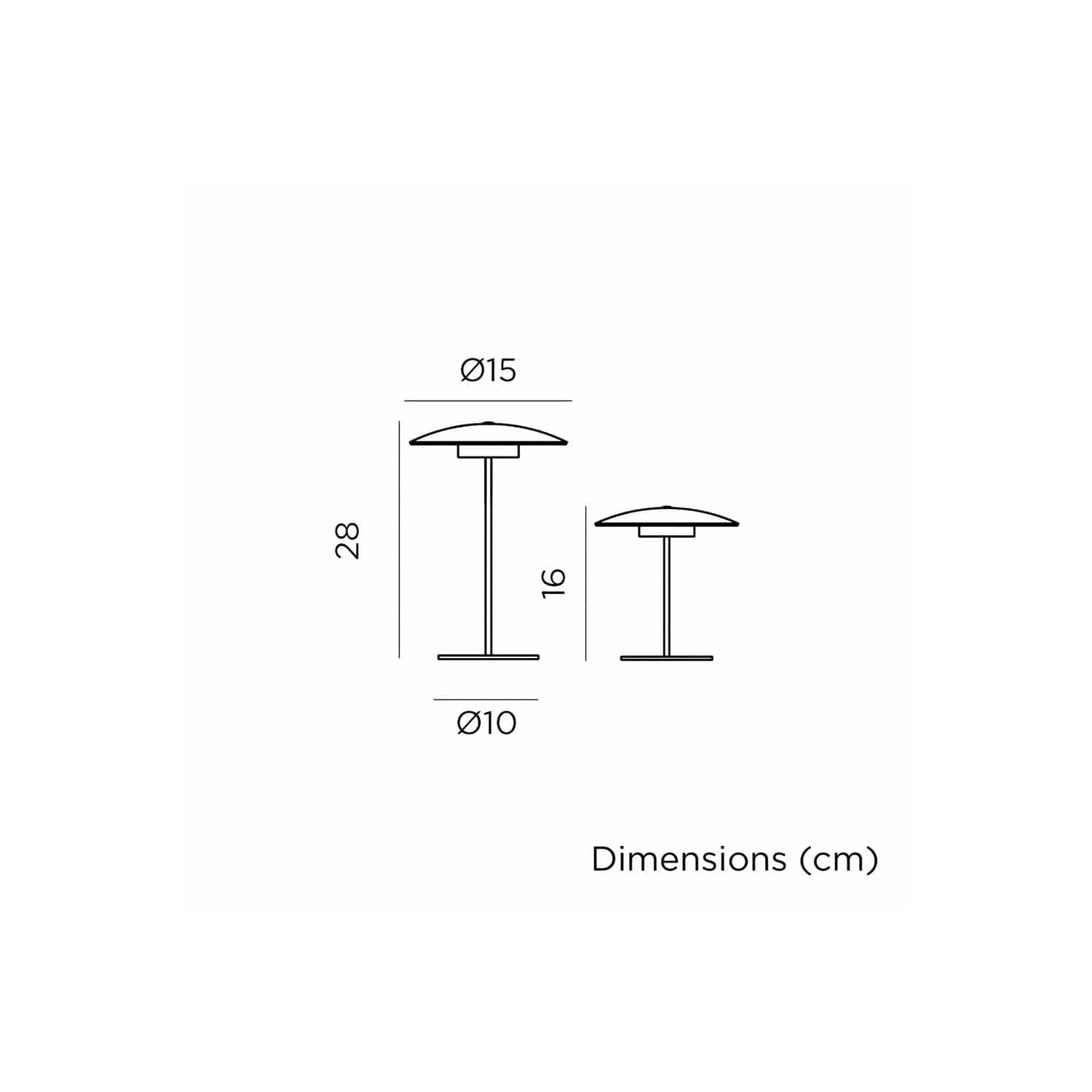 Newgarden Sardinia 40 Portable LED Table Lamp, White