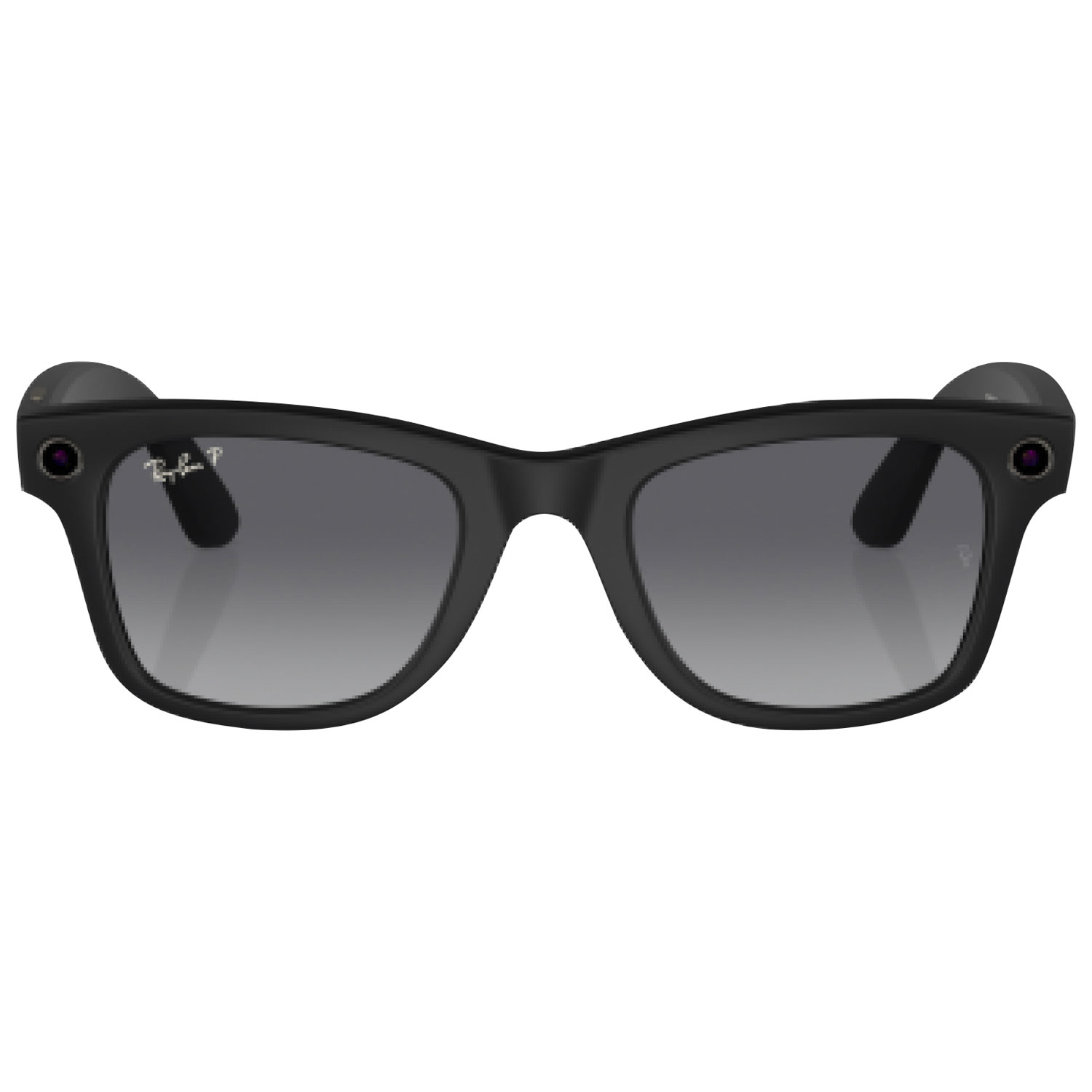 Ray-Ban | Meta Wayfarer Smart Glasses with Photo, Video & Audio - Matte Black/Polarized Gradient Graphite