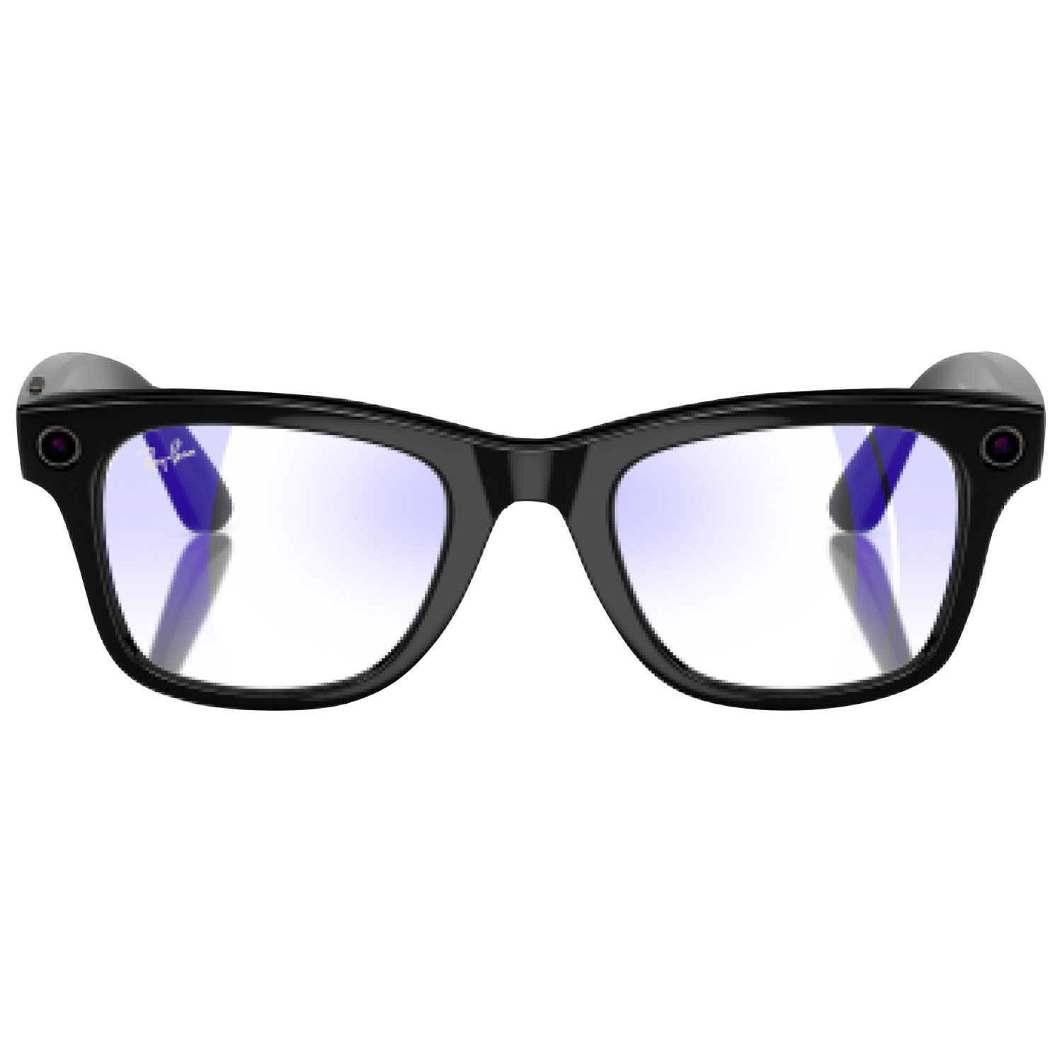 Ray-Ban | Meta Wayfarer Smart Glasses with Photo, Video & Audio - Shiny Black/Clear