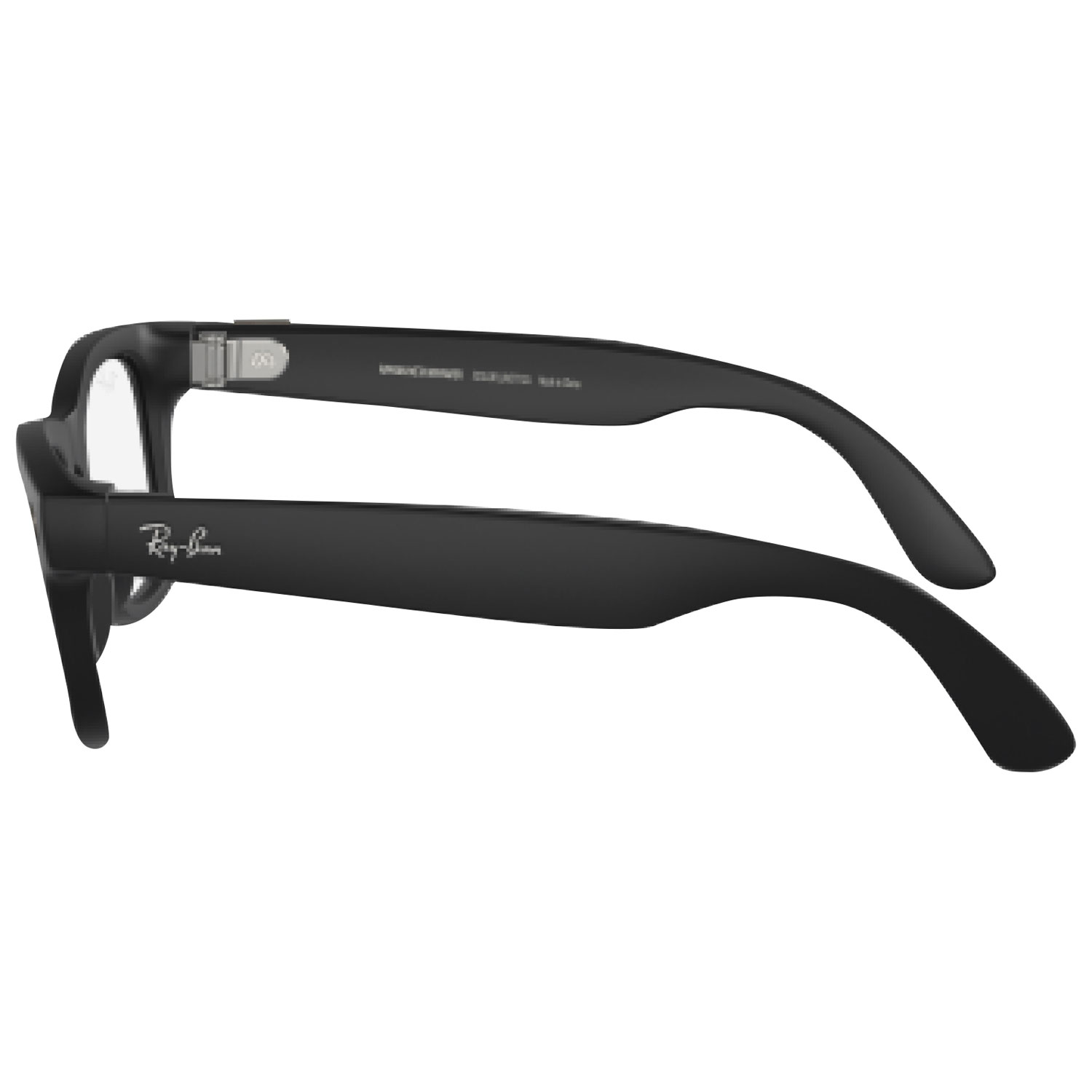 Ray-Ban | Meta Wayfarer Glasses with AI, Photo, Video, Audio & Messaging - Matte Black/Clear to G-15 Green Transitions
