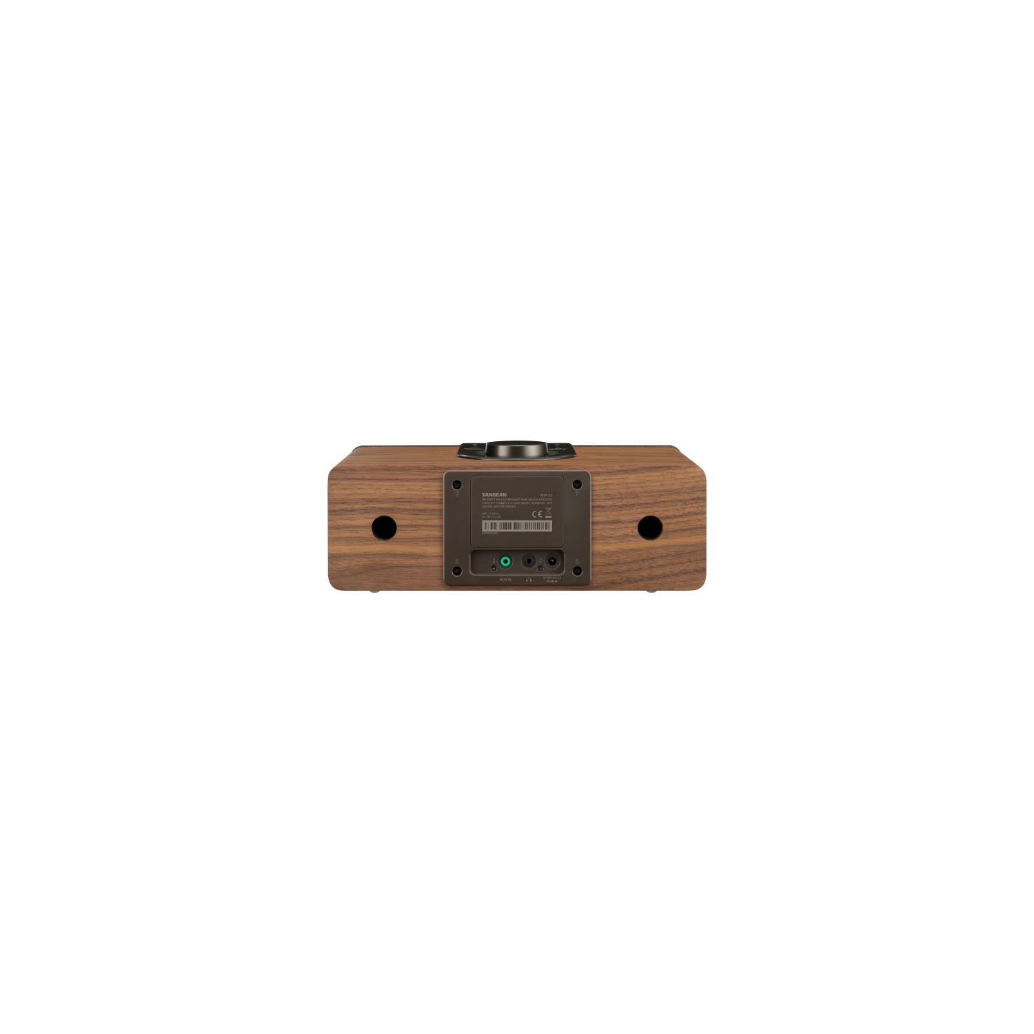 SANGEAN WFR-32 Internet / AUX / Bluetooth / Spotify Connect / Cloud Music / AirMusic Control Digital Wooden Radio-Walnut