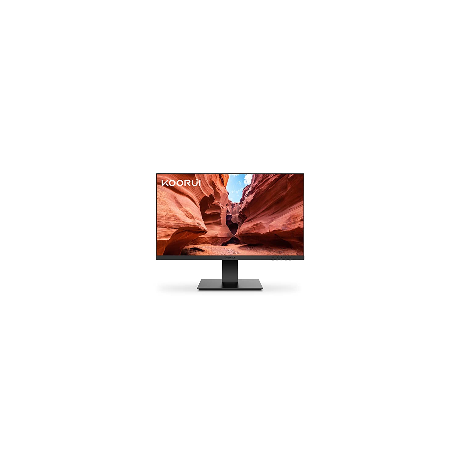 Moniteur d'ordinateur professionnel de 24 po de KOORUI avec écran va HD intégrale de 1920 x 1080p et rapport de contraste 75&nbsp;Hz 3000:1