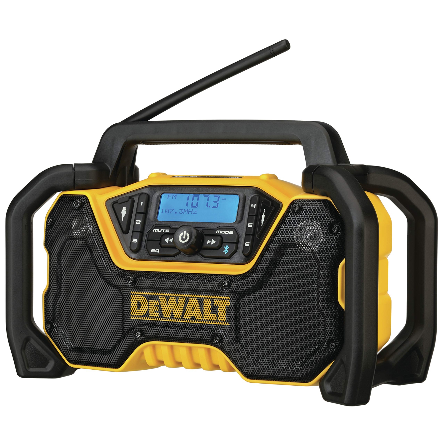 DEWALT 12V/20V MAX* Portable Radio, Bluetooth, Cordless, Jobsite, Tool Only (DCR028B)