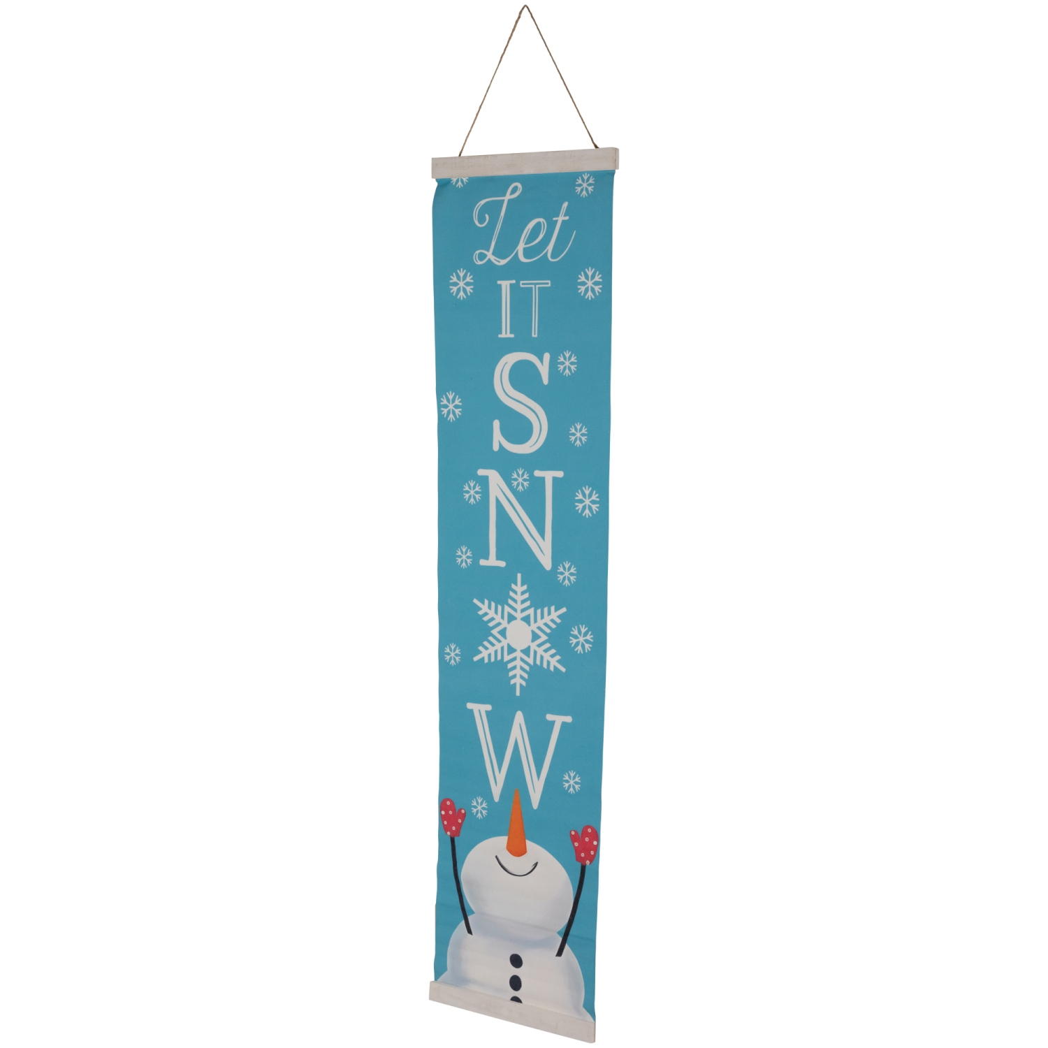 Affiche de Noël Let It Snow de 43 po
