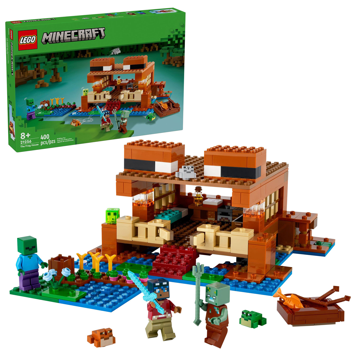 LEGO Minecraft The Frog House - 400 Pieces (21256)