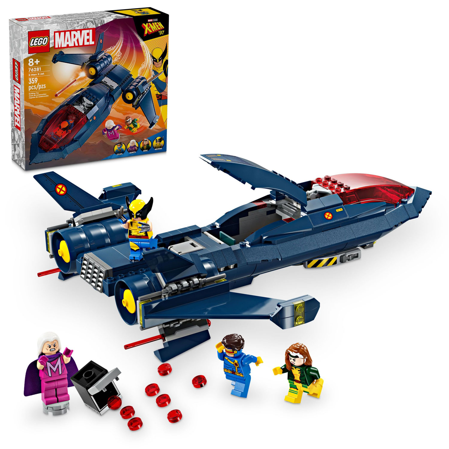LEGO Marvel X-Men X-Jet - 359 Pieces (76281)